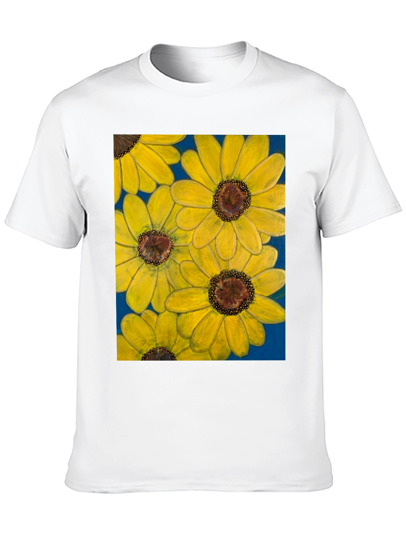 Sunflower Floral Print T-Shirt