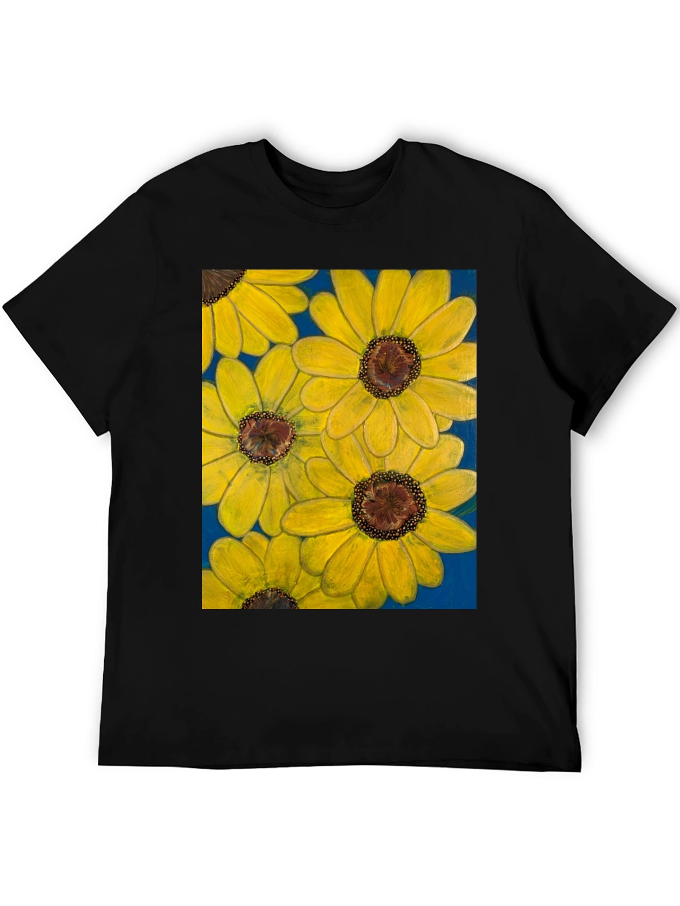 Sunflower Floral Print T-Shirt