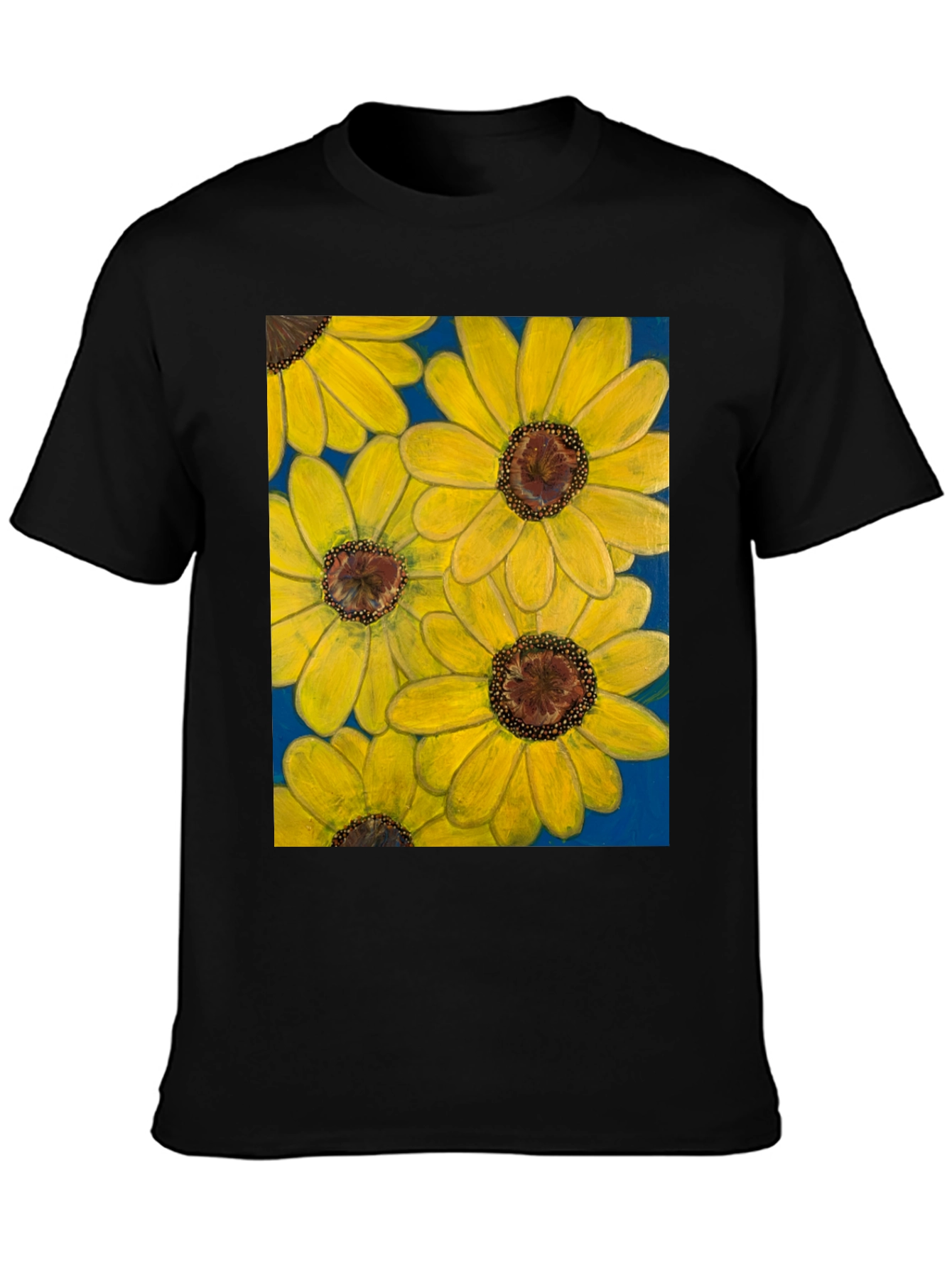 Sunflower Floral Print T-Shirt