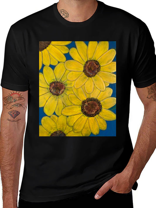 Sunflower Floral Print T-Shirt