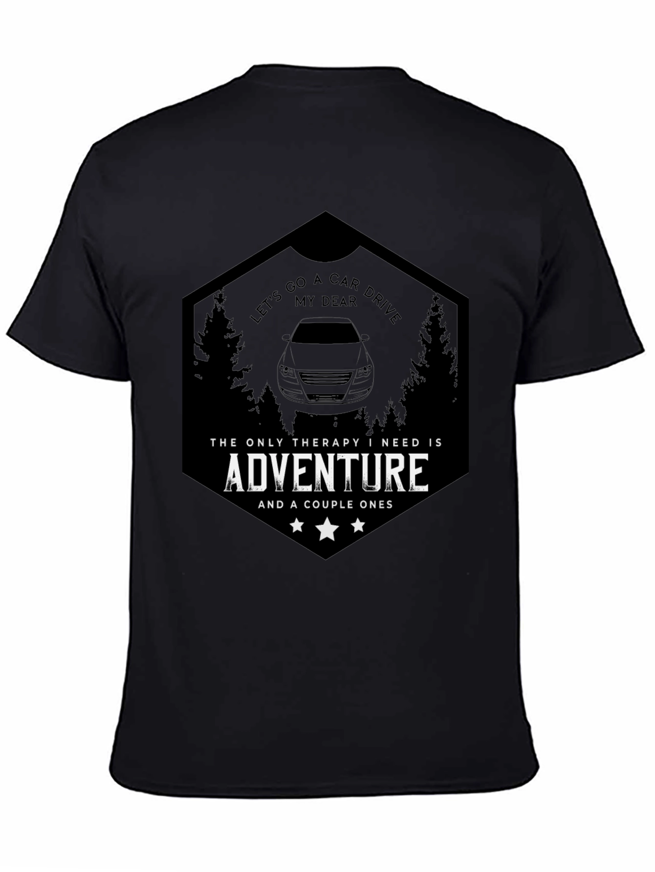 Adventure Car Drive Graphic T-Shirt