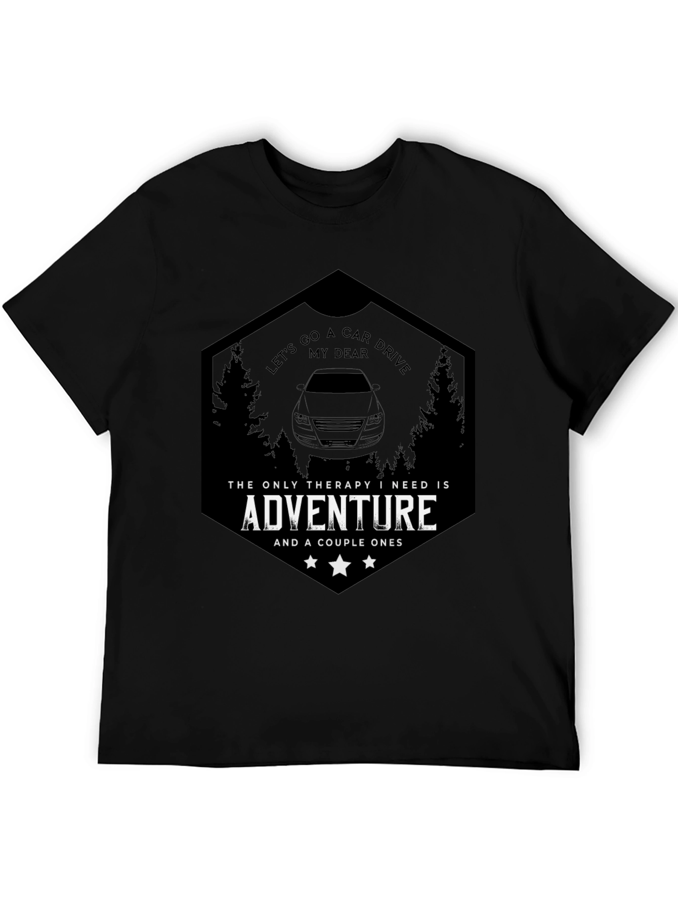 Adventure Car Drive Graphic T-Shirt
