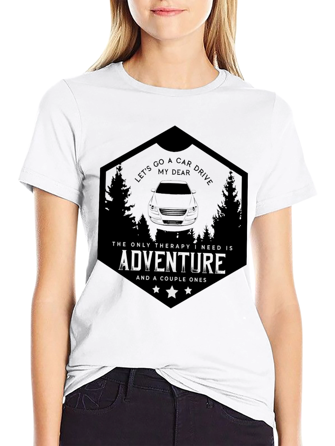 Adventure Car Drive Graphic T-Shirt
