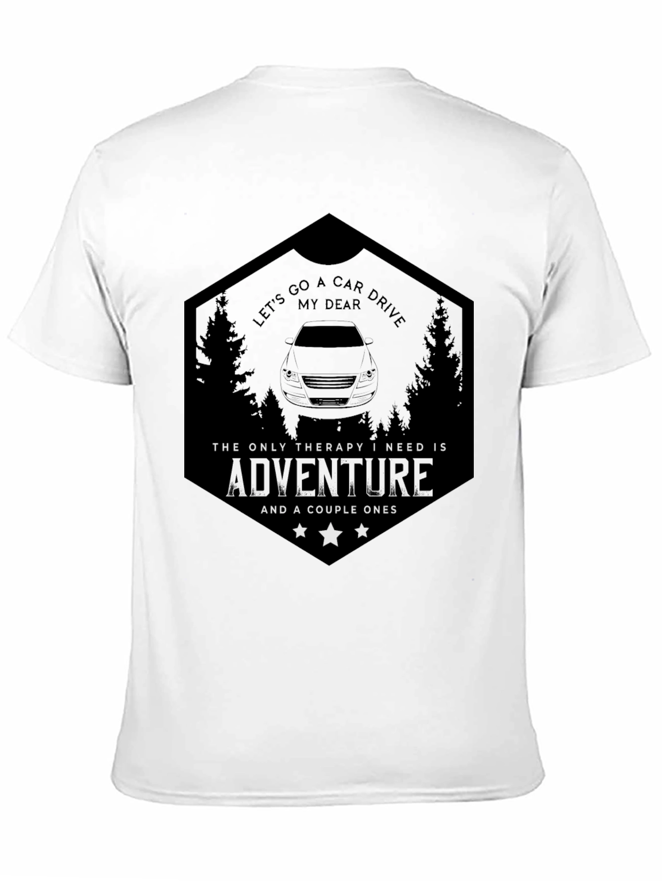 Adventure Car Drive Graphic T-Shirt