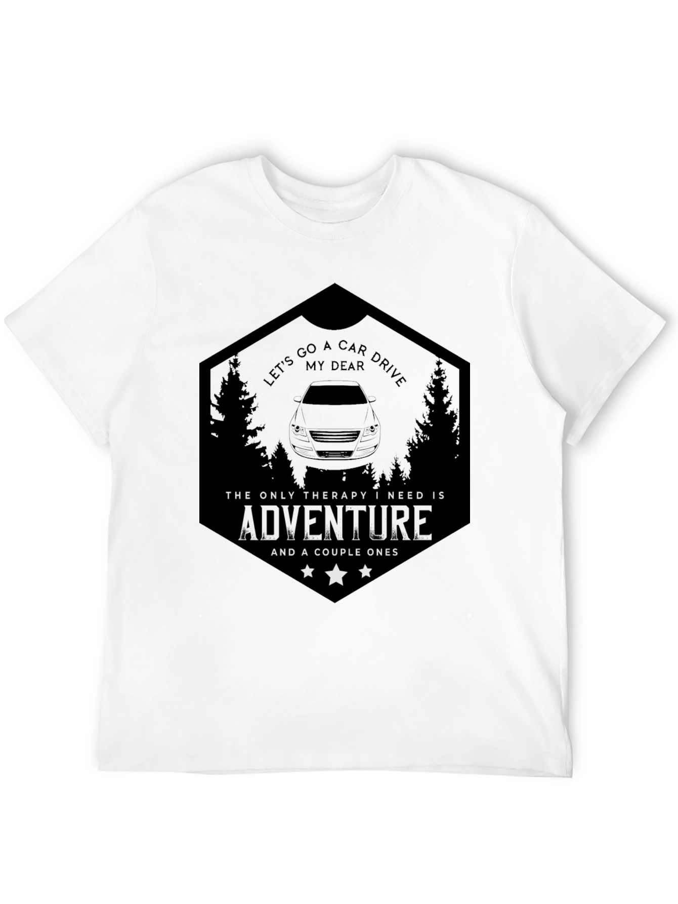 Adventure Car Drive Graphic T-Shirt