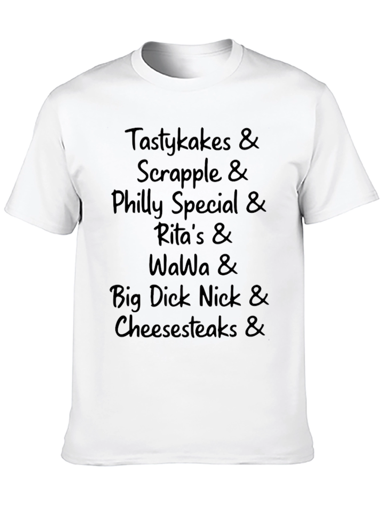 Tastykakes & Cheesesteaks Black T-Shirt