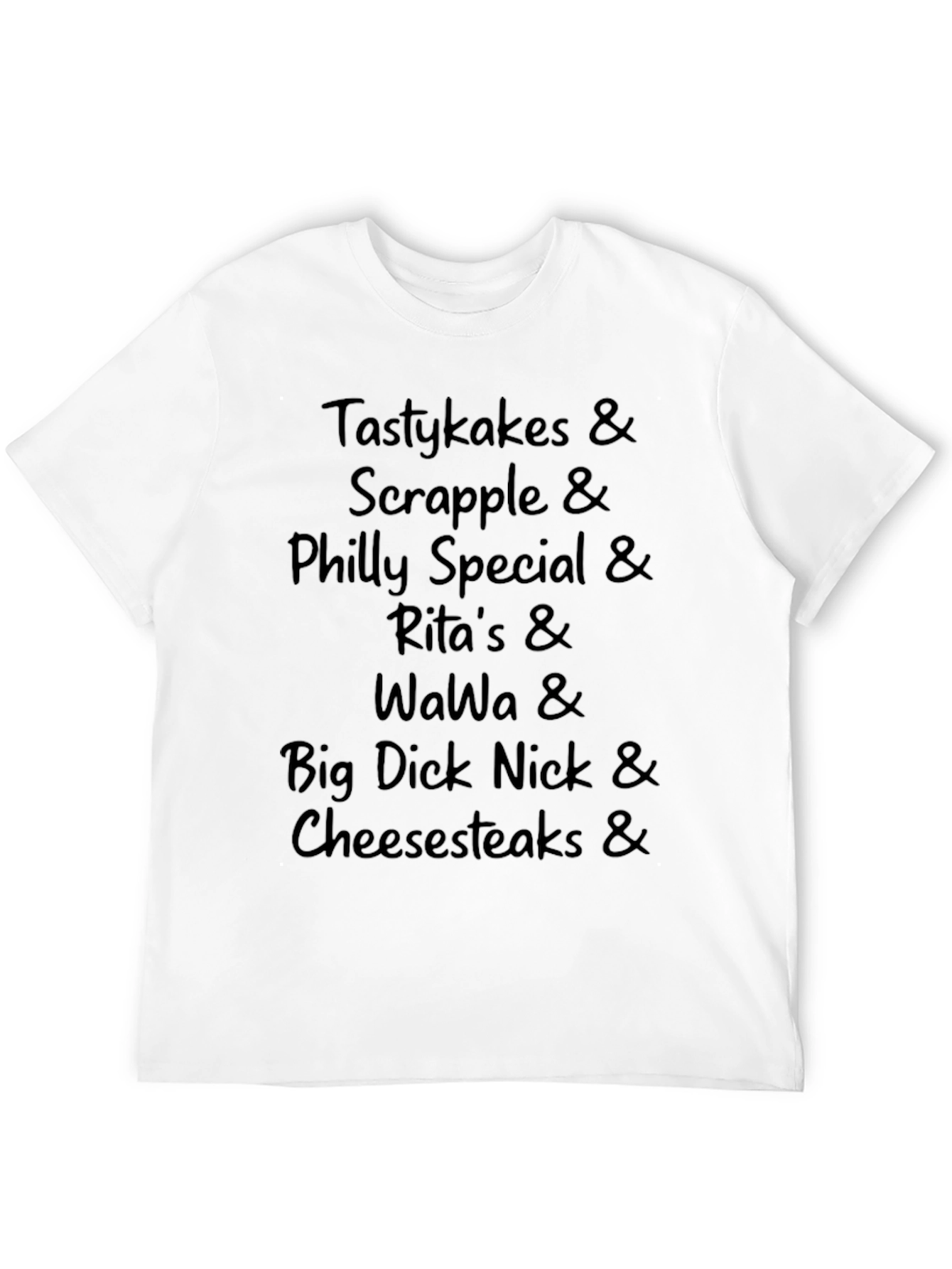 Tastykakes & Cheesesteaks Black T-Shirt
