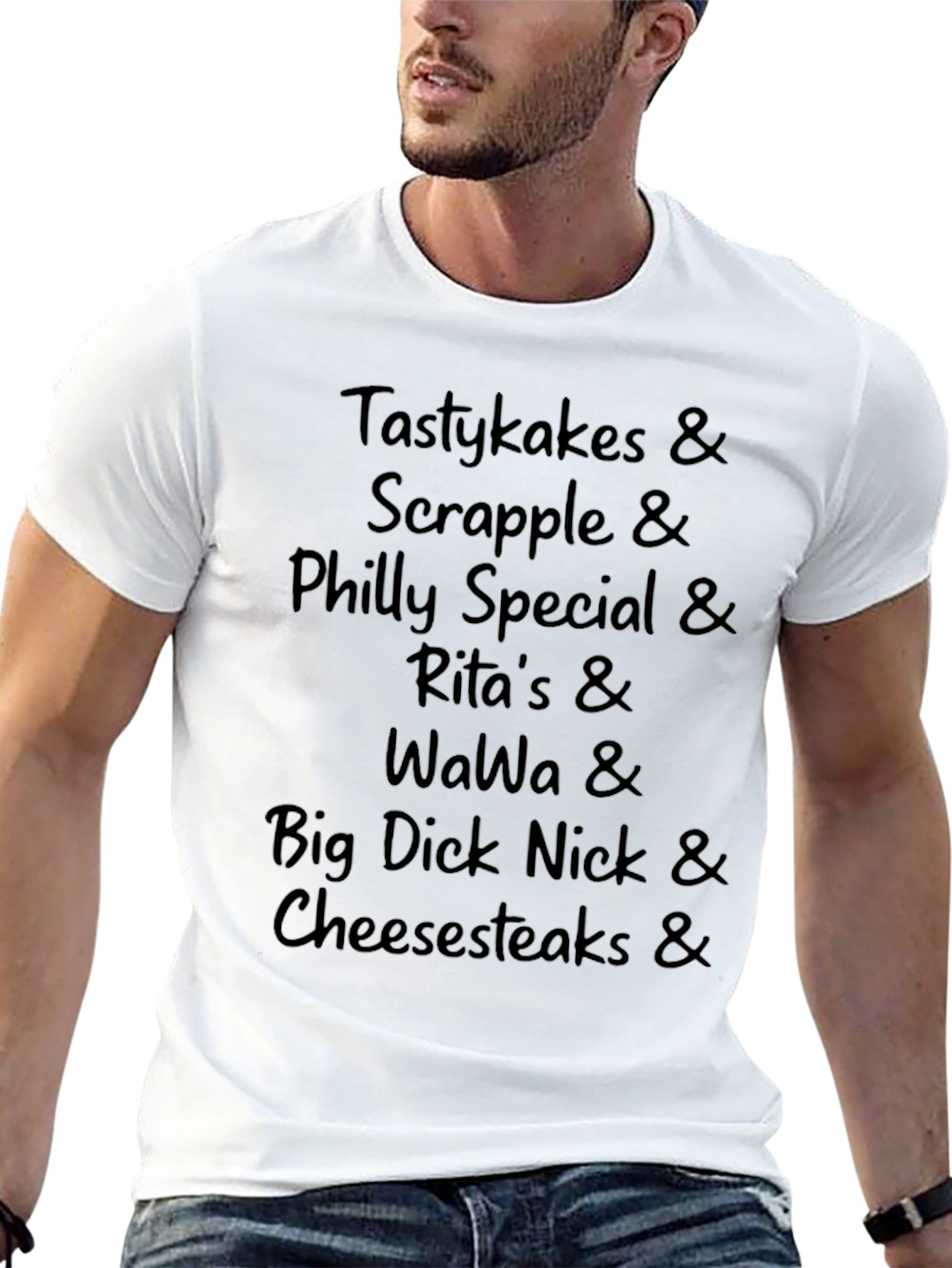Tastykakes & Cheesesteaks Black T-Shirt