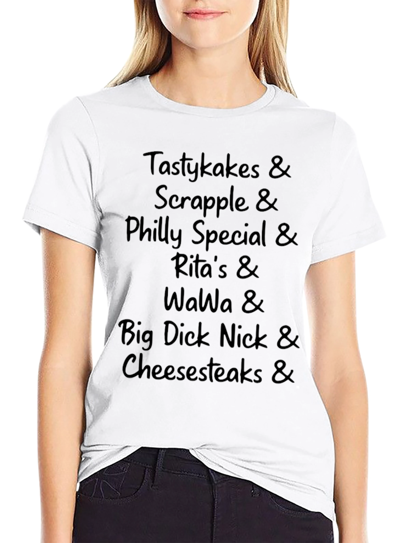 Tastykakes & Cheesesteaks Black T-Shirt