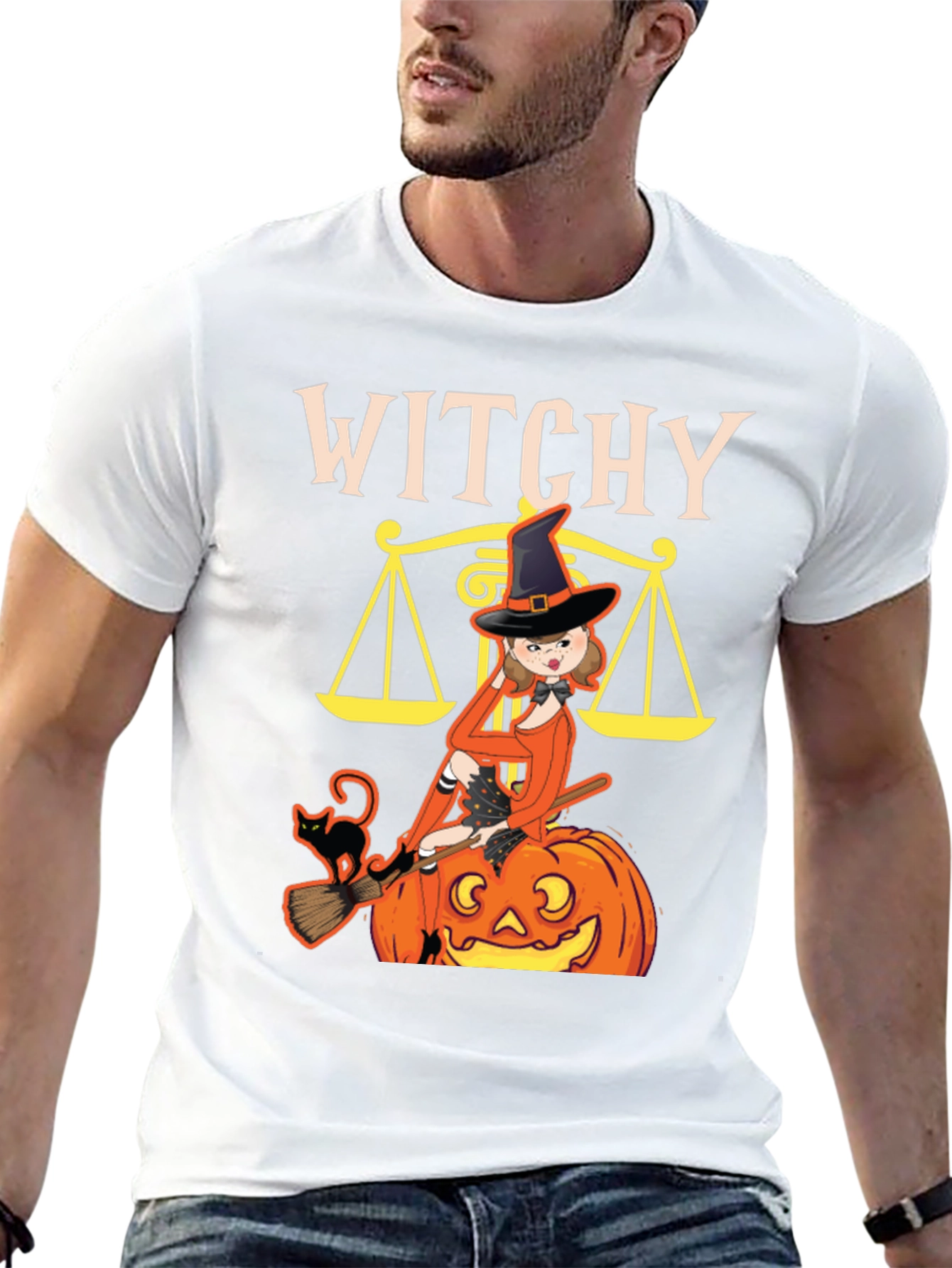 Witchy Lawyer Halloween T-Shirt