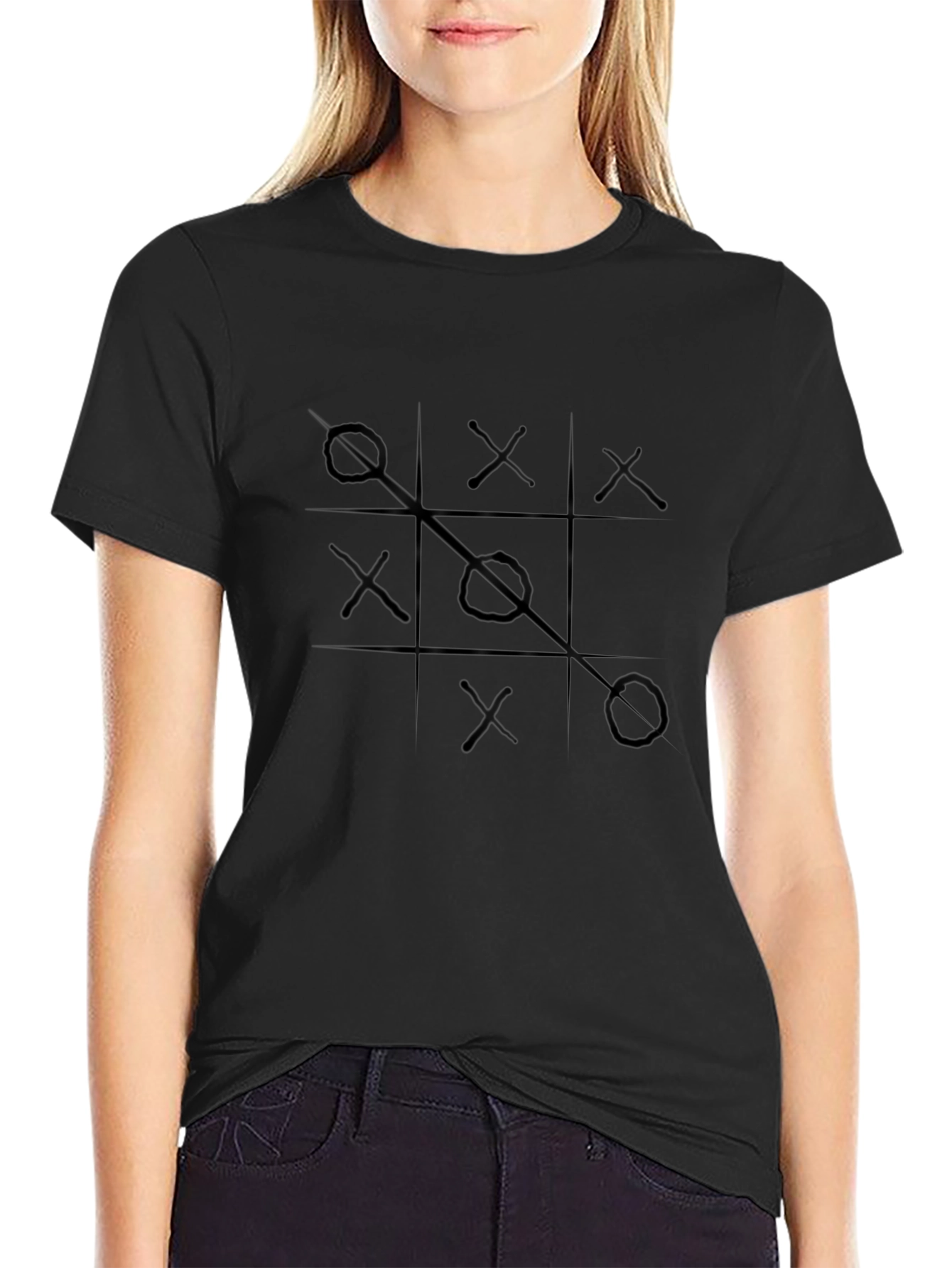 Tic-Tac-Toe Graphic T-Shirt