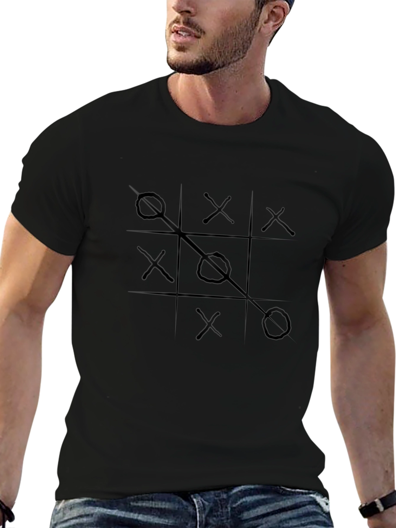 Tic-Tac-Toe Graphic T-Shirt