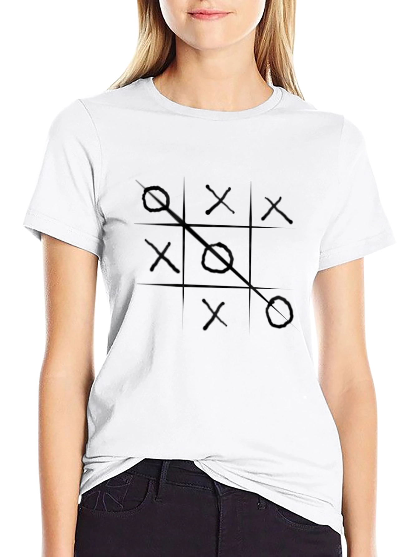 Tic-Tac-Toe Graphic T-Shirt