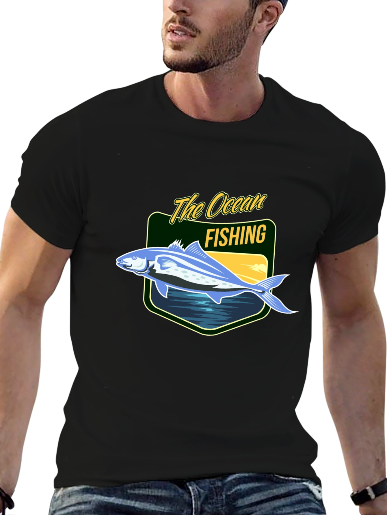 The Ocean Fishing Graphic T-Shirt