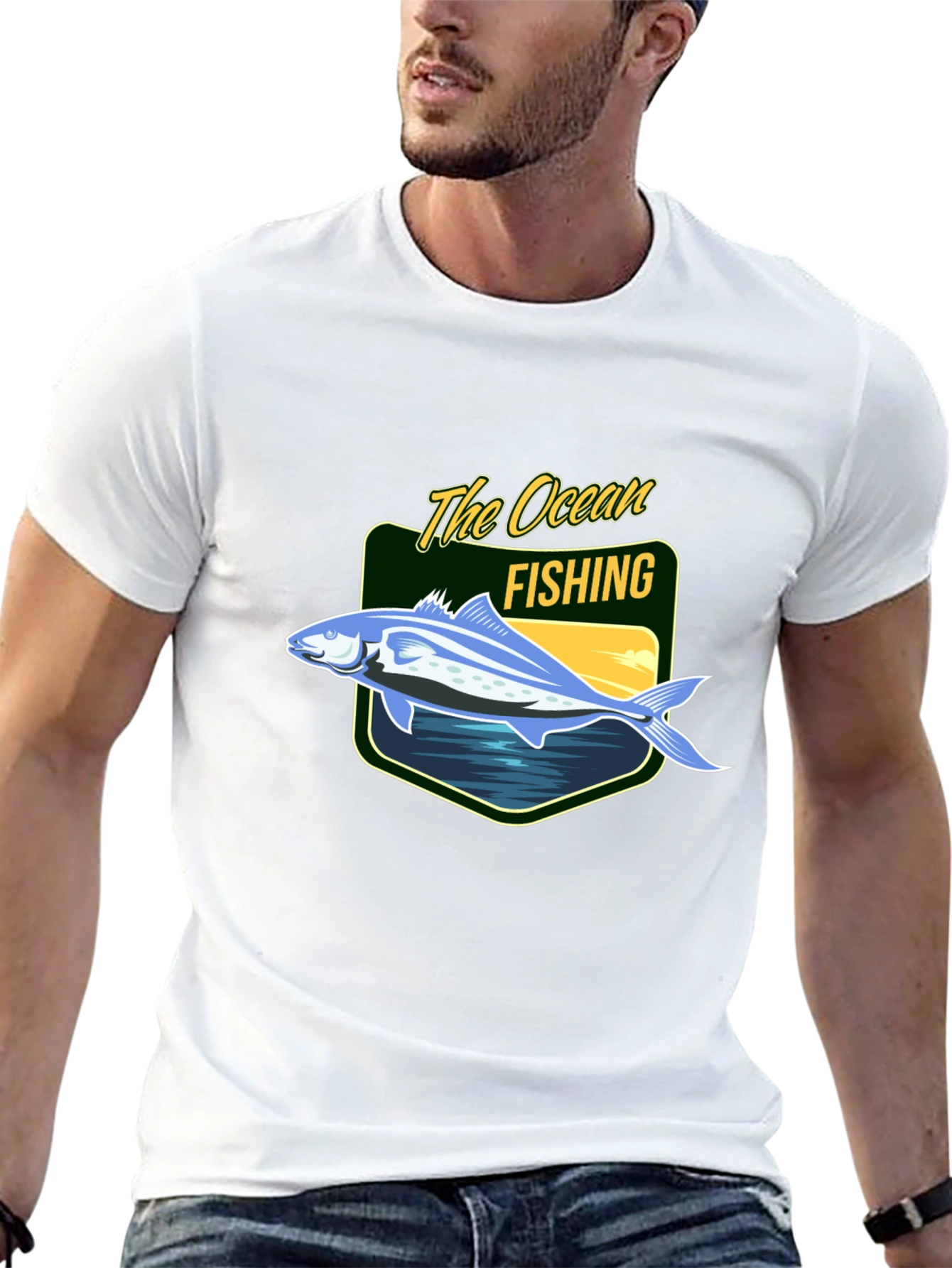 The Ocean Fishing Graphic T-Shirt