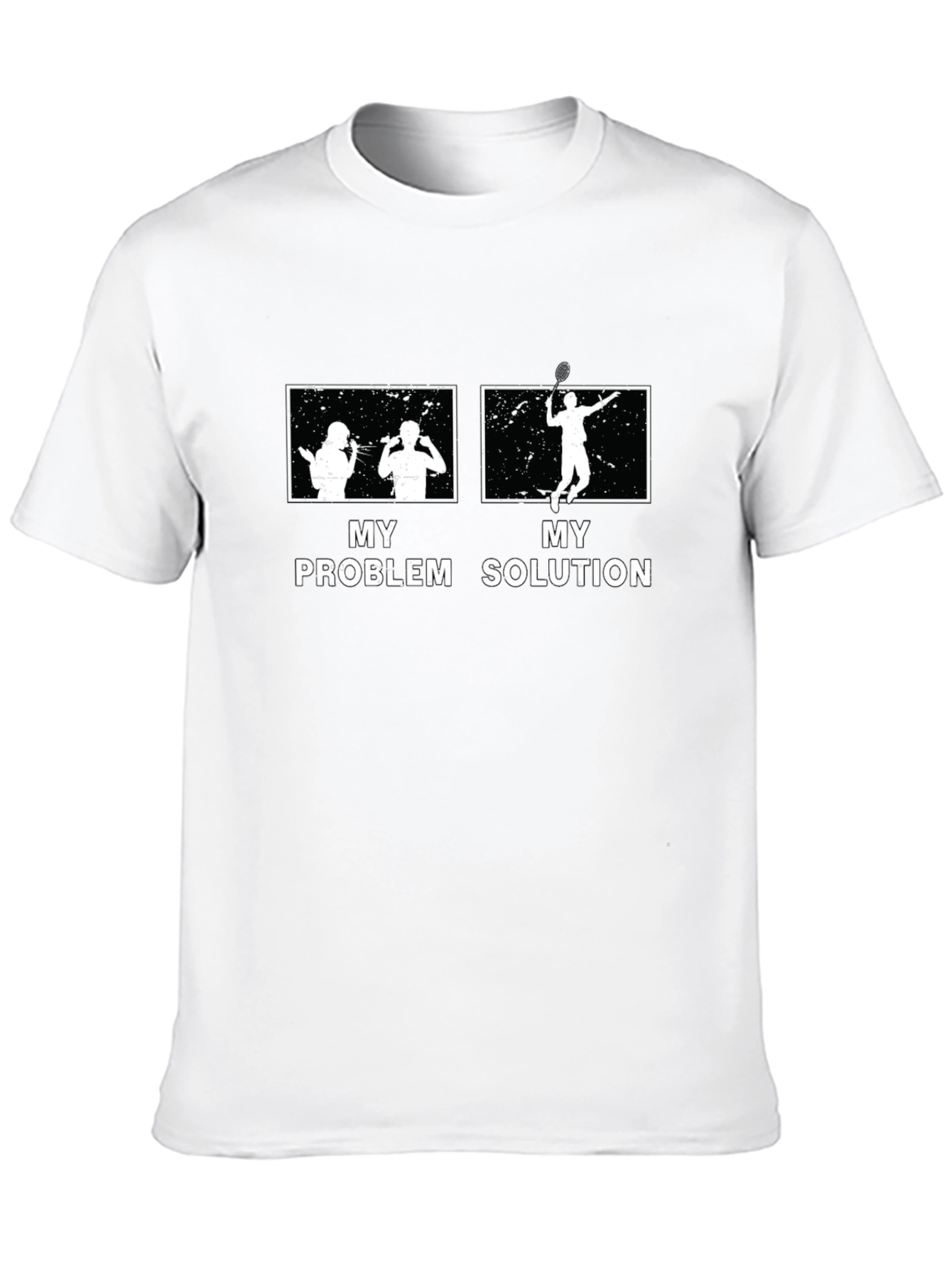Tennis Problem Solution Graphic T-Shirt