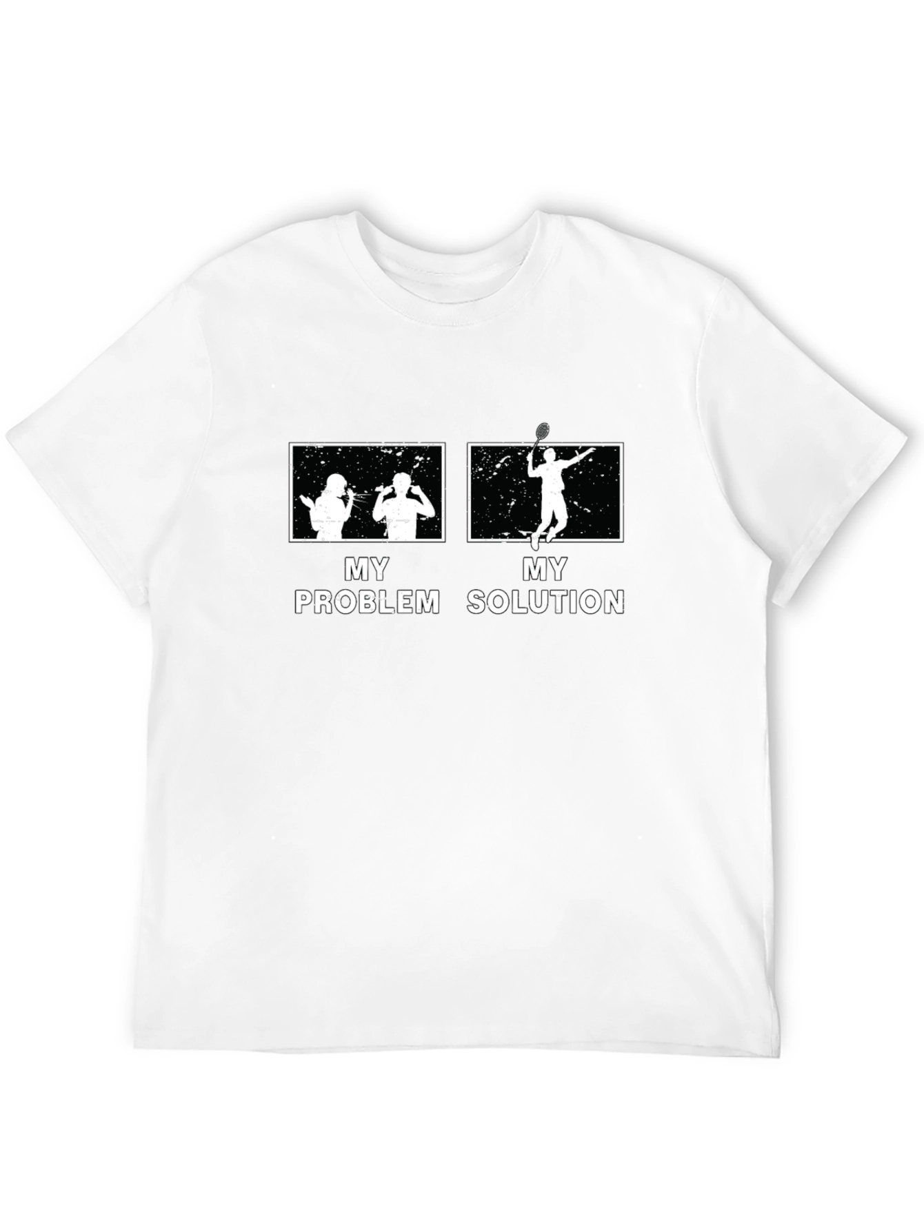 Tennis Problem Solution Graphic T-Shirt
