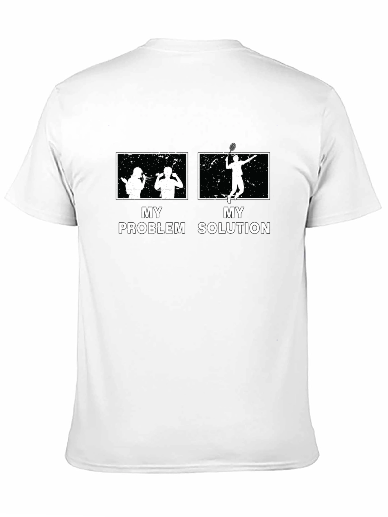 Tennis Problem Solution Graphic T-Shirt