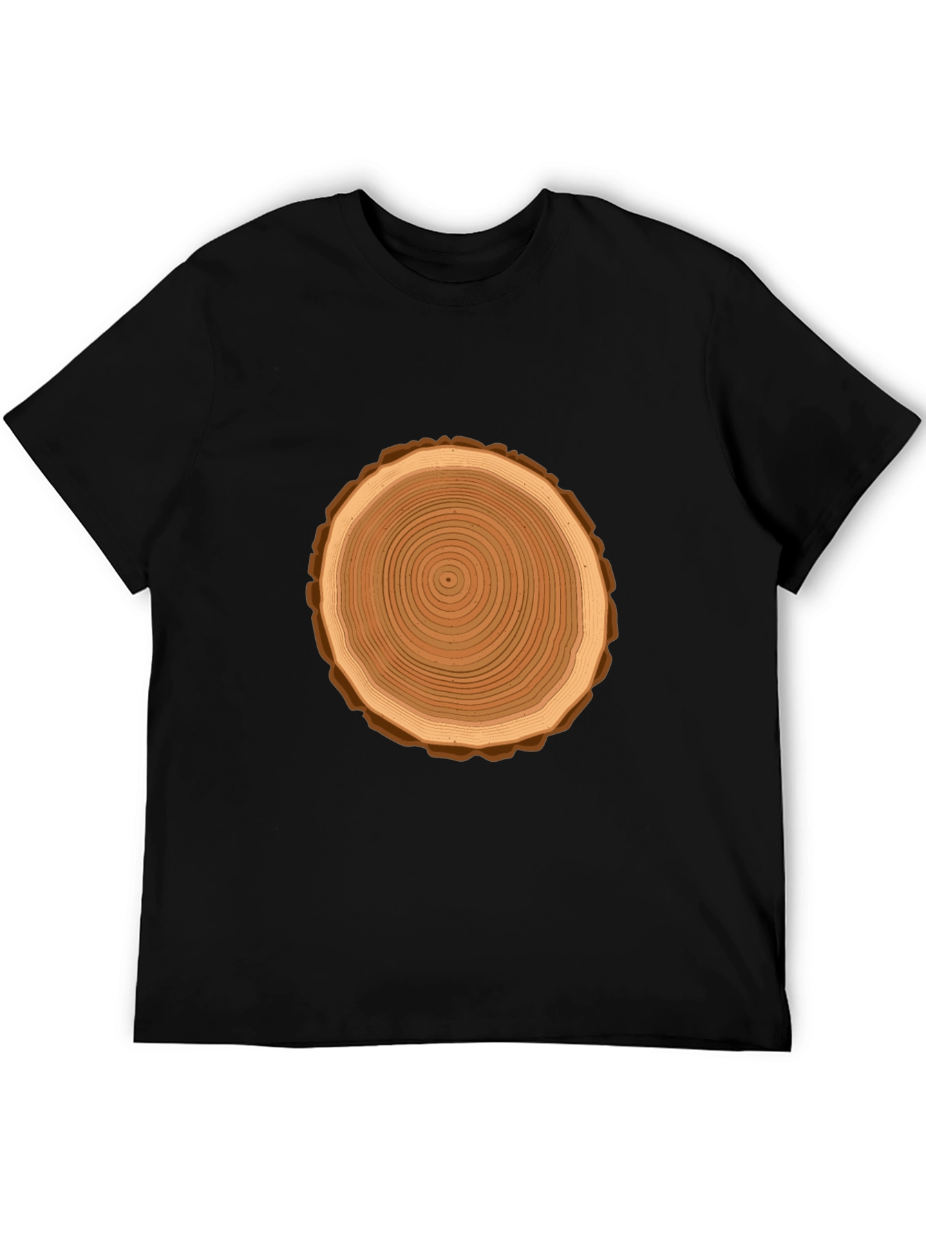 Tree Ring Graphic Tee - Nature Lovers Shirt