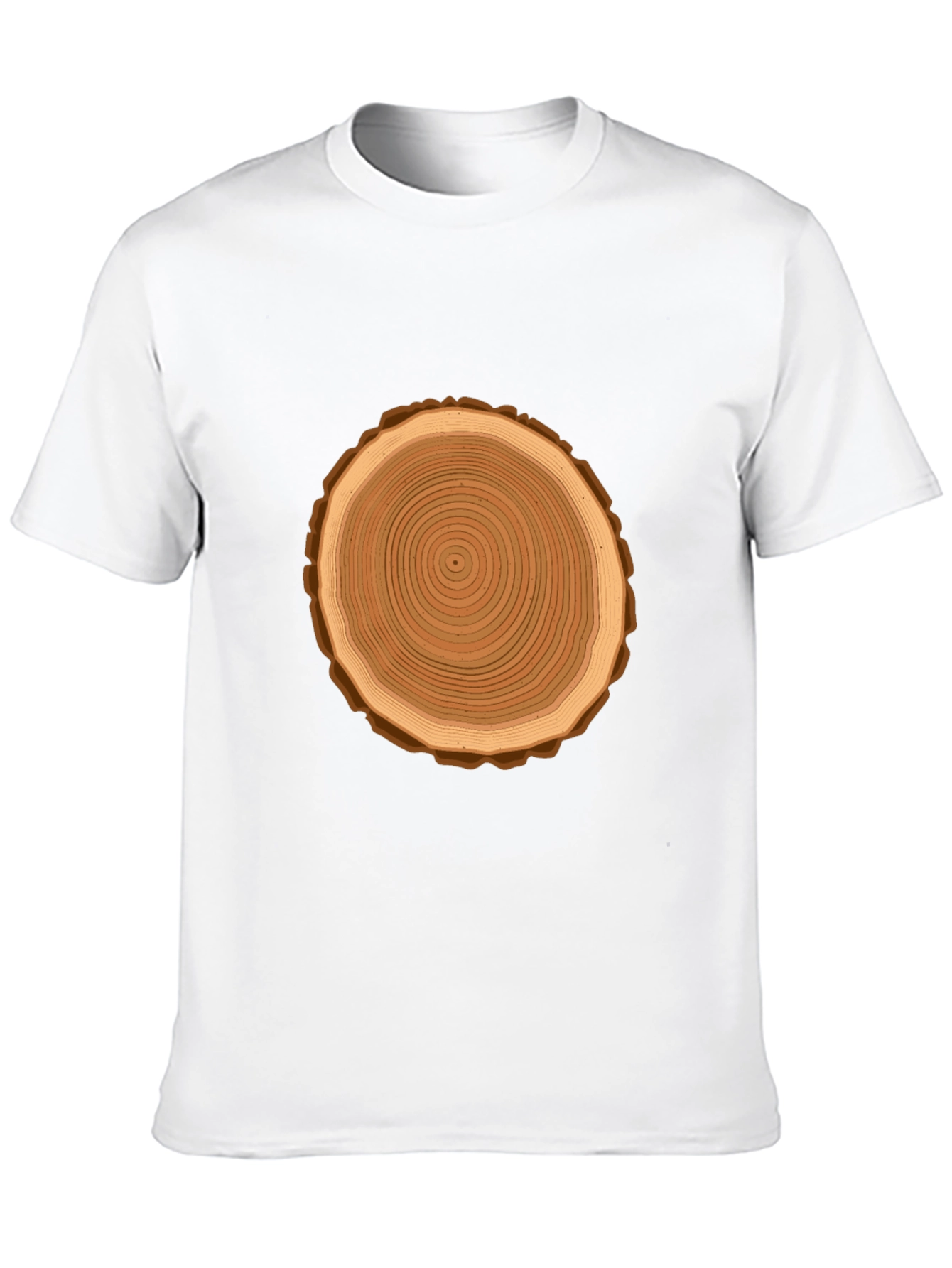 Tree Ring Graphic Tee - Nature Lovers Shirt