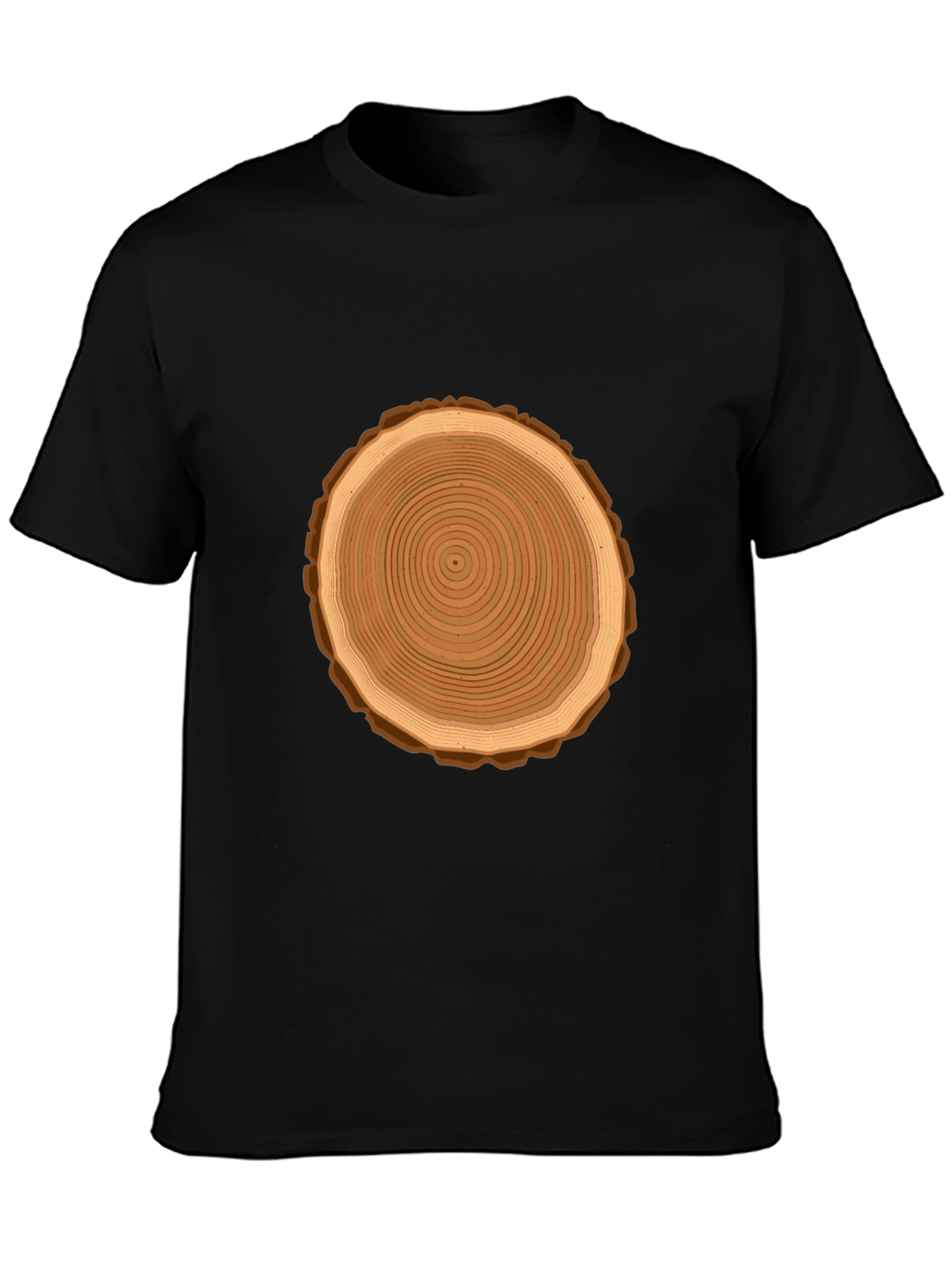 Tree Ring Graphic Tee - Nature Lovers Shirt