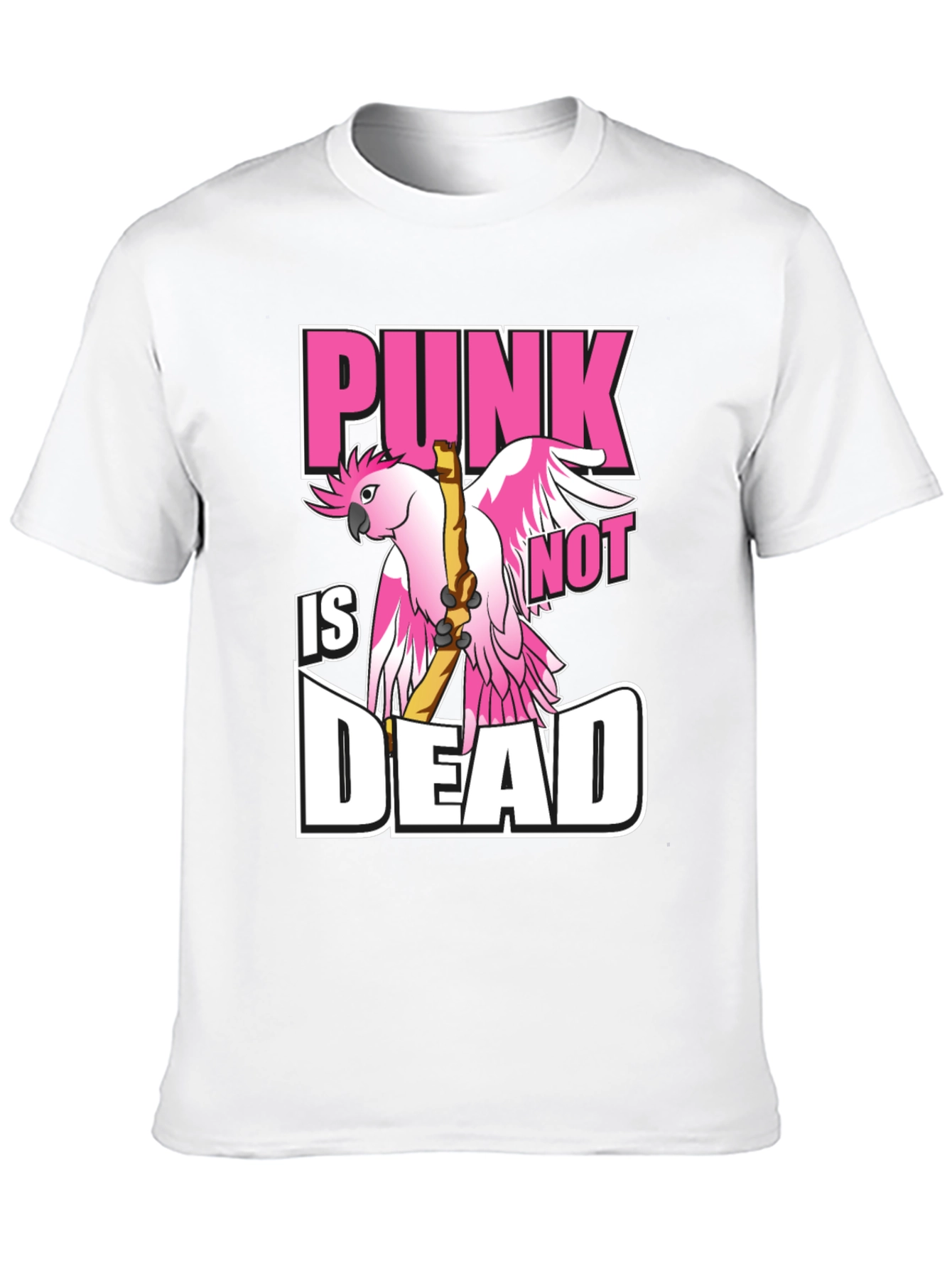 Punk Not Dead T-Shirt - Bird Design