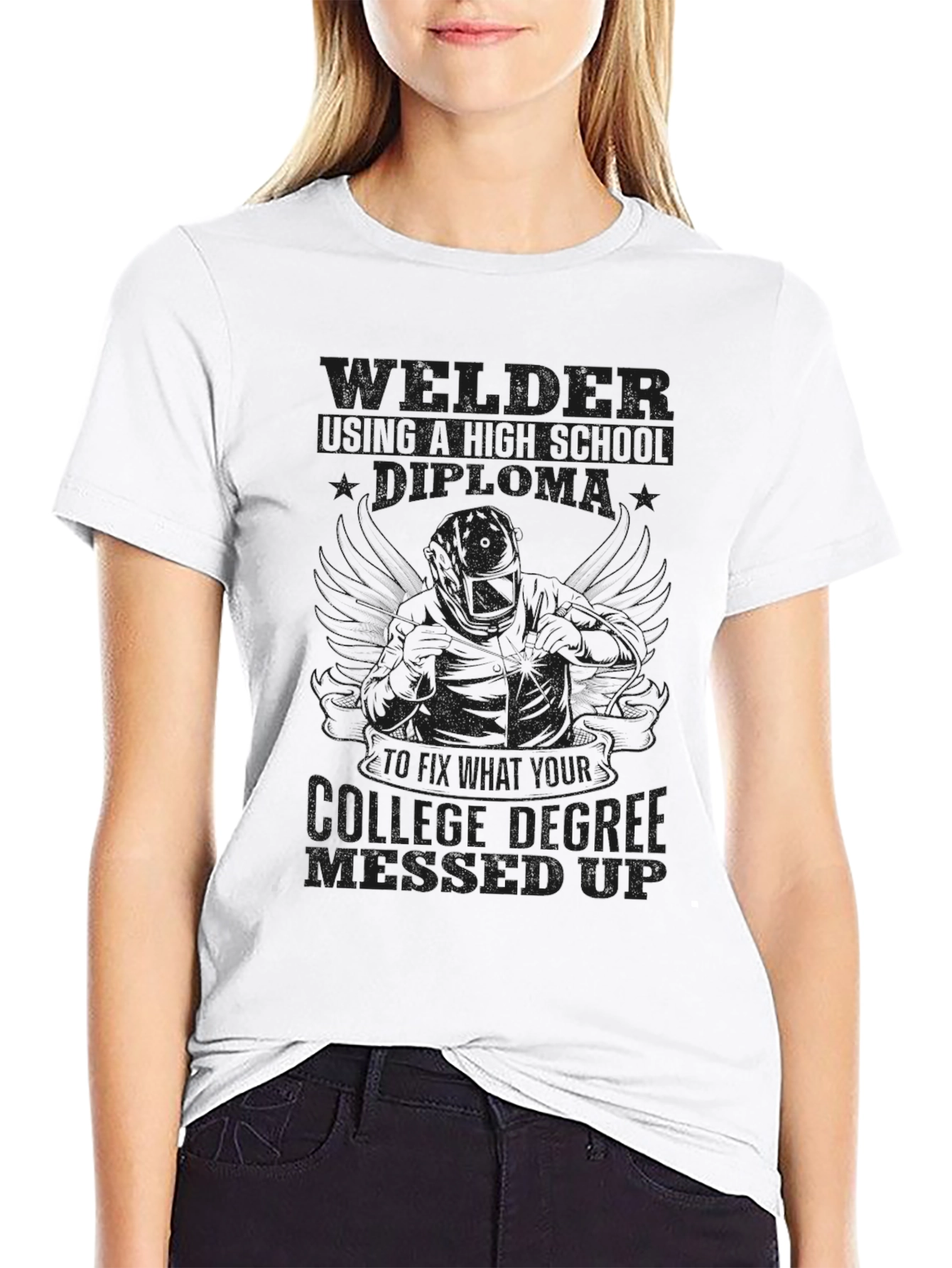 Welder High School Diploma T-Shirt