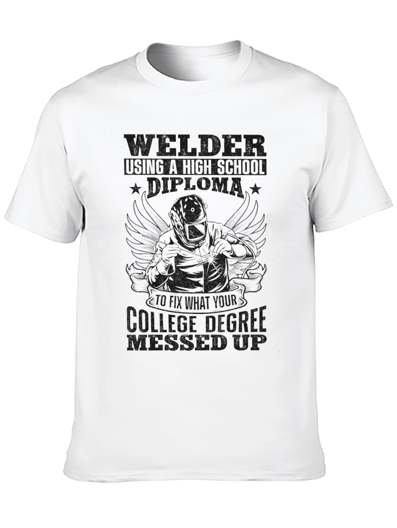 Welder High School Diploma T-Shirt