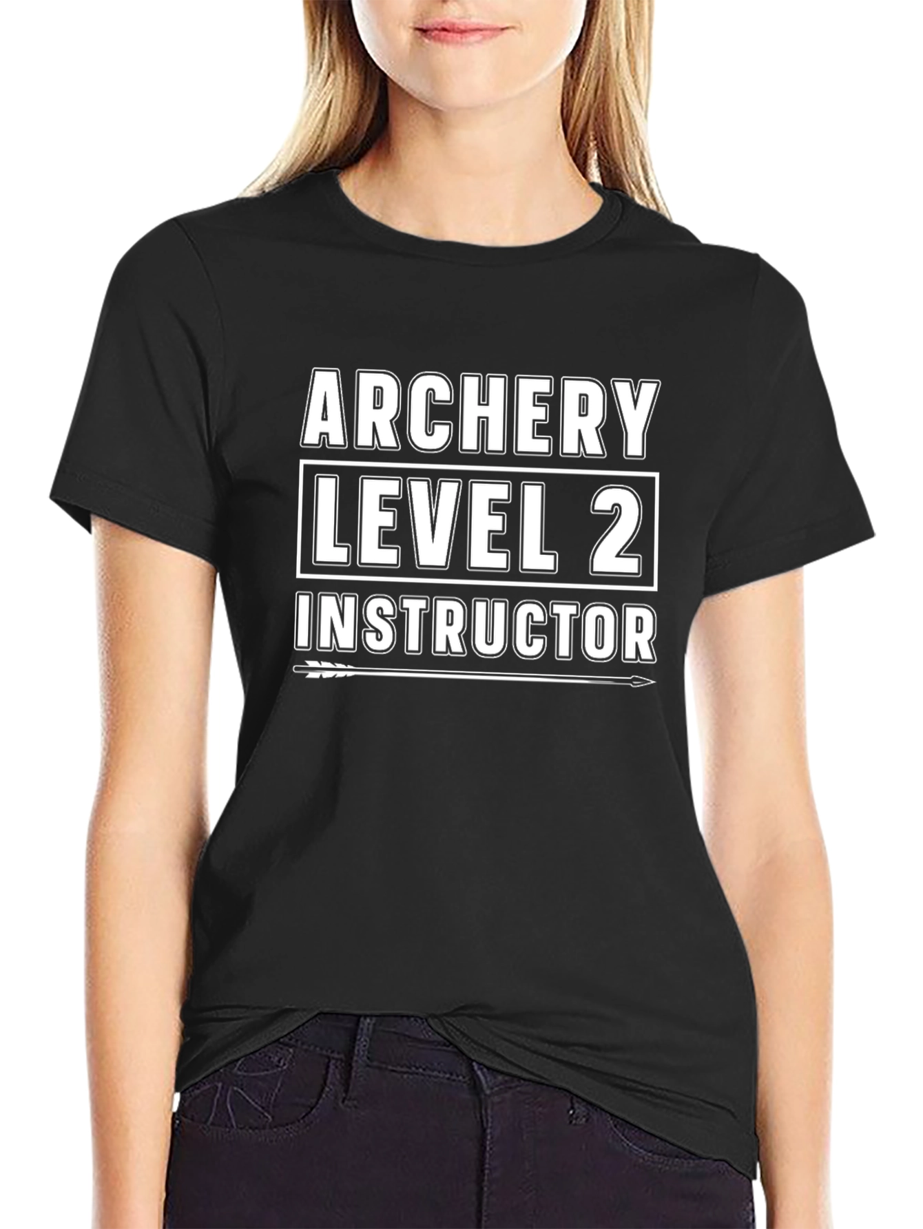 Archery Level 2 Instructor Black T-Shirt