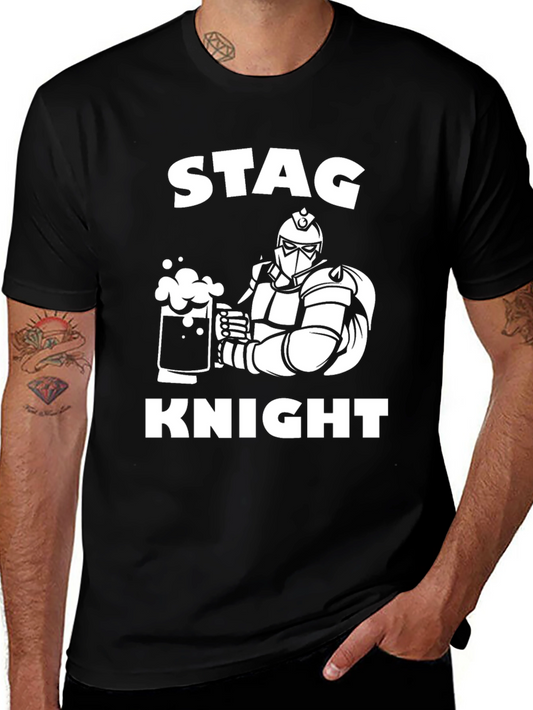 Stag Knight Graphic T-Shirt