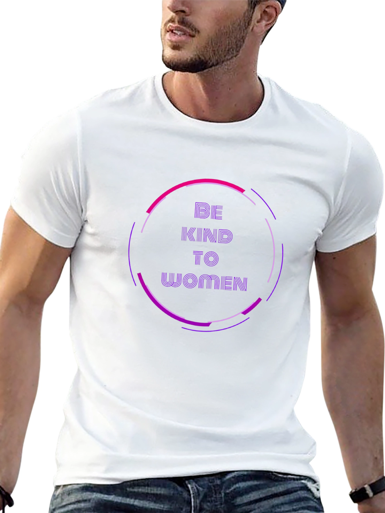 Be Kind to Women Black Graphic Tee