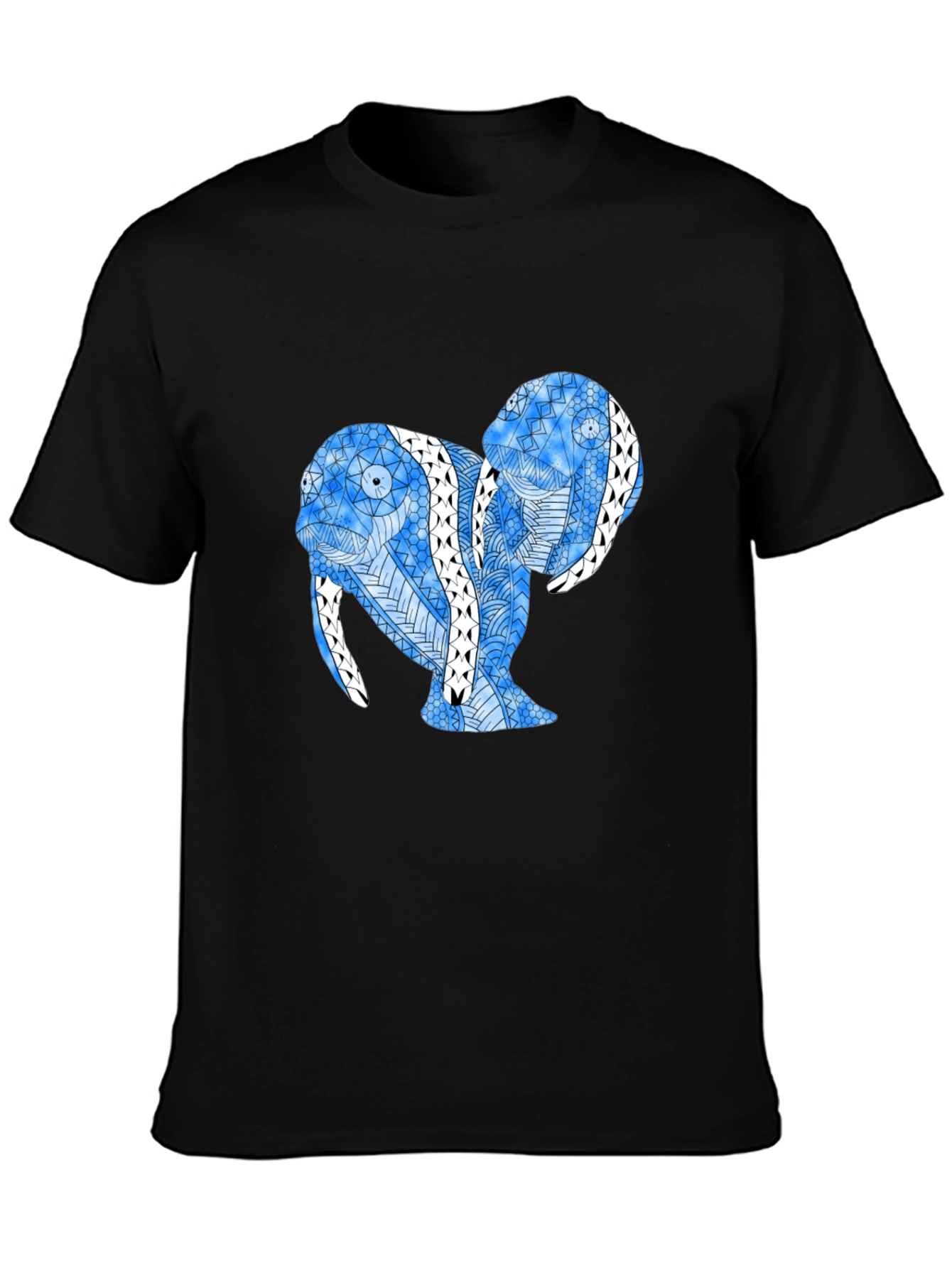 Abstract Walrus Graphic Tee
