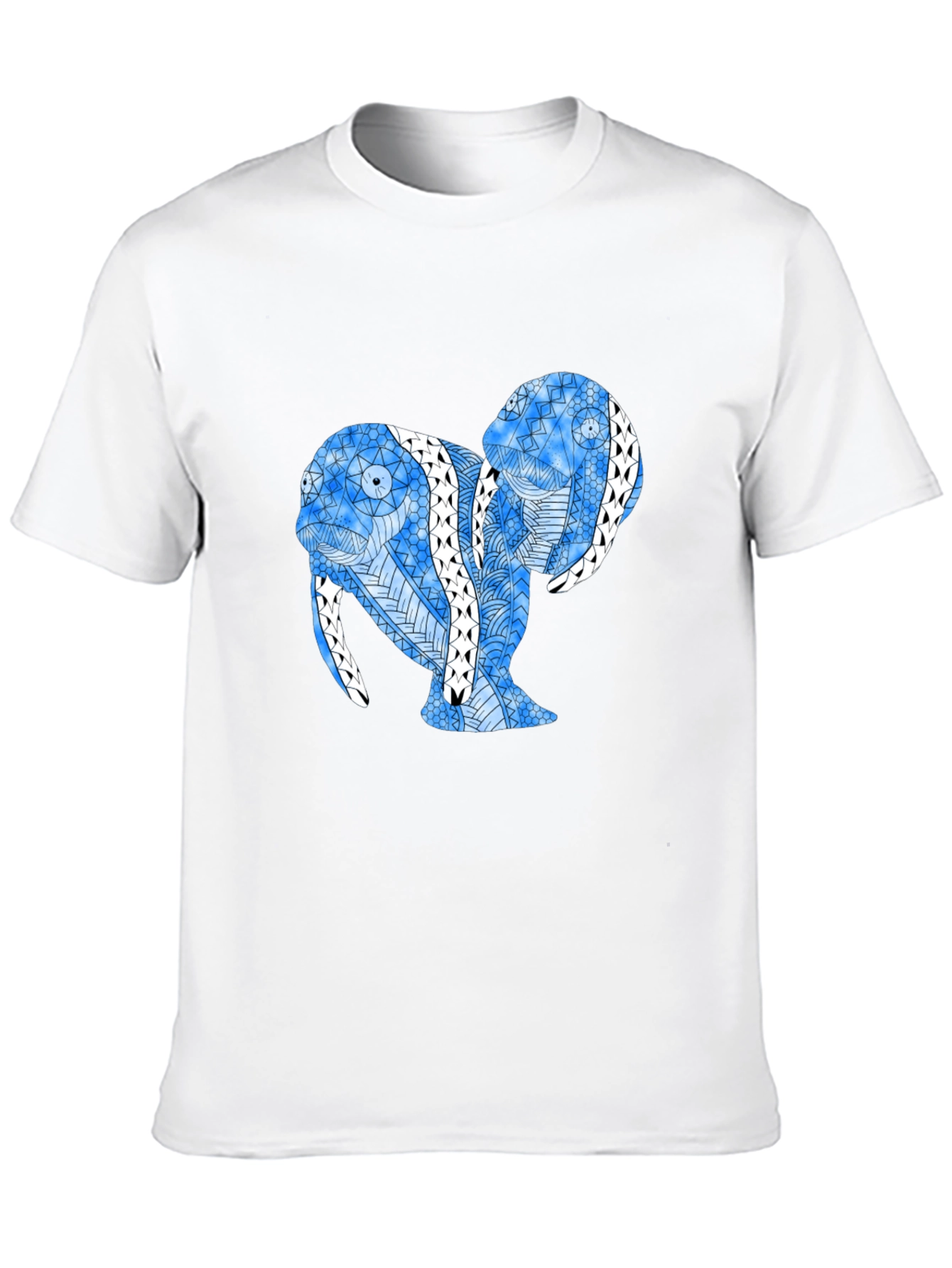 Abstract Walrus Graphic Tee
