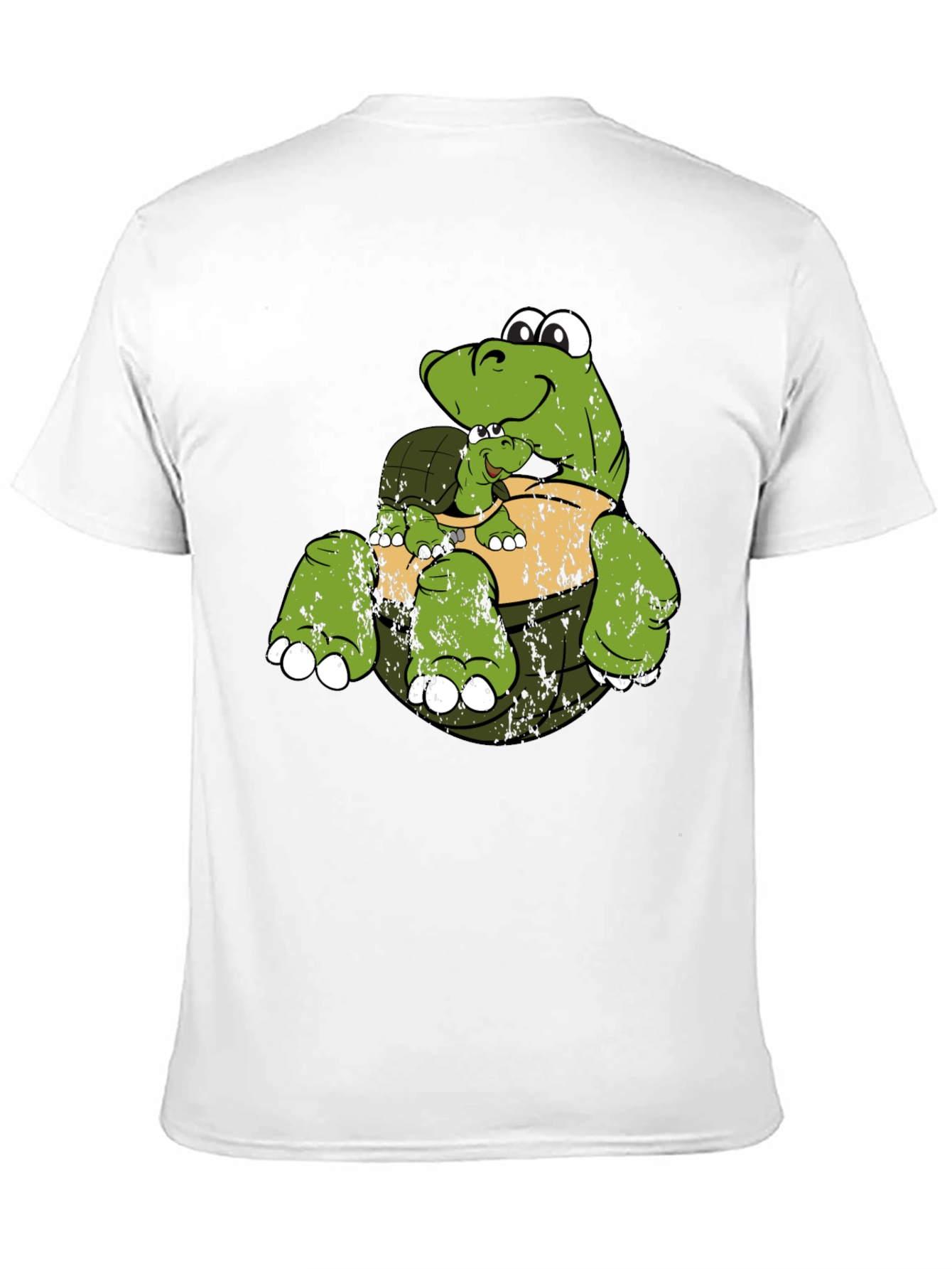 Turtle & Baby Graphic T-Shirt