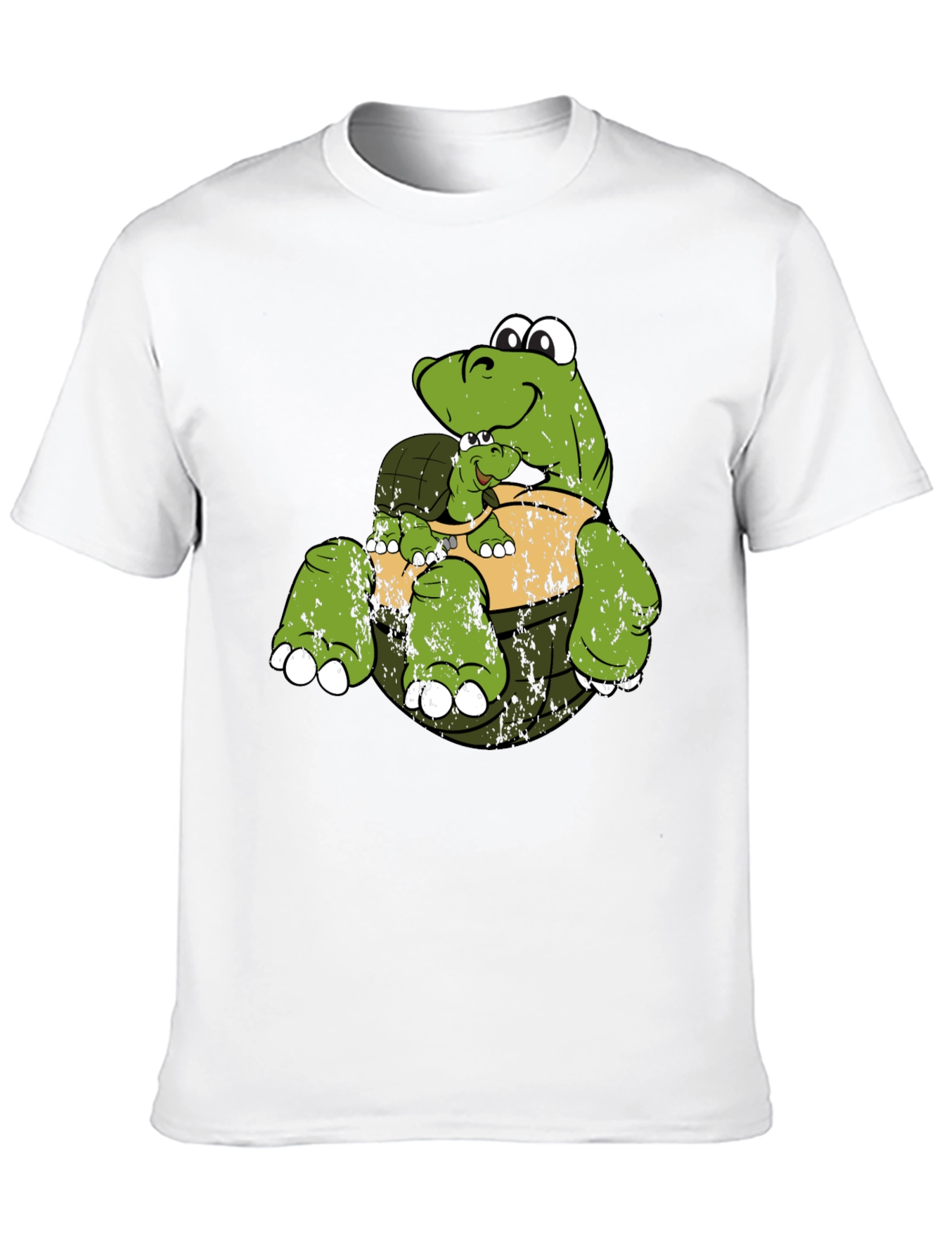 Turtle & Baby Graphic T-Shirt