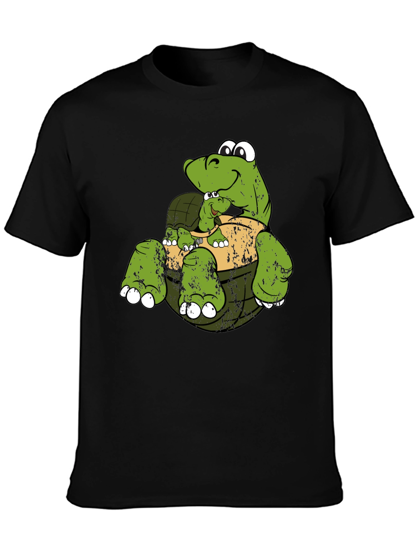 Turtle & Baby Graphic T-Shirt
