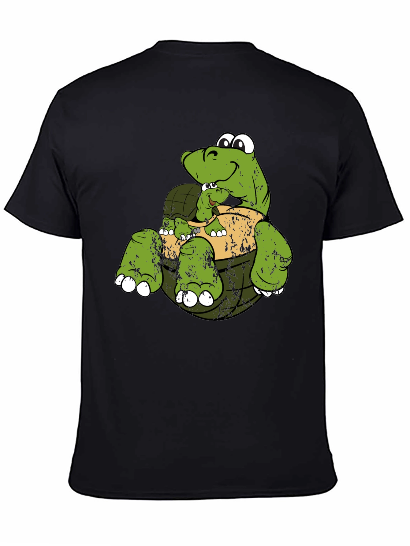 Turtle & Baby Graphic T-Shirt