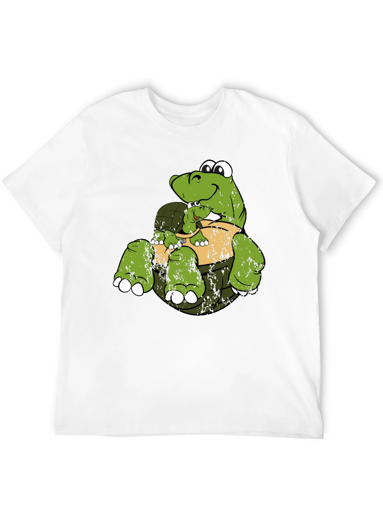 Turtle & Baby Graphic T-Shirt
