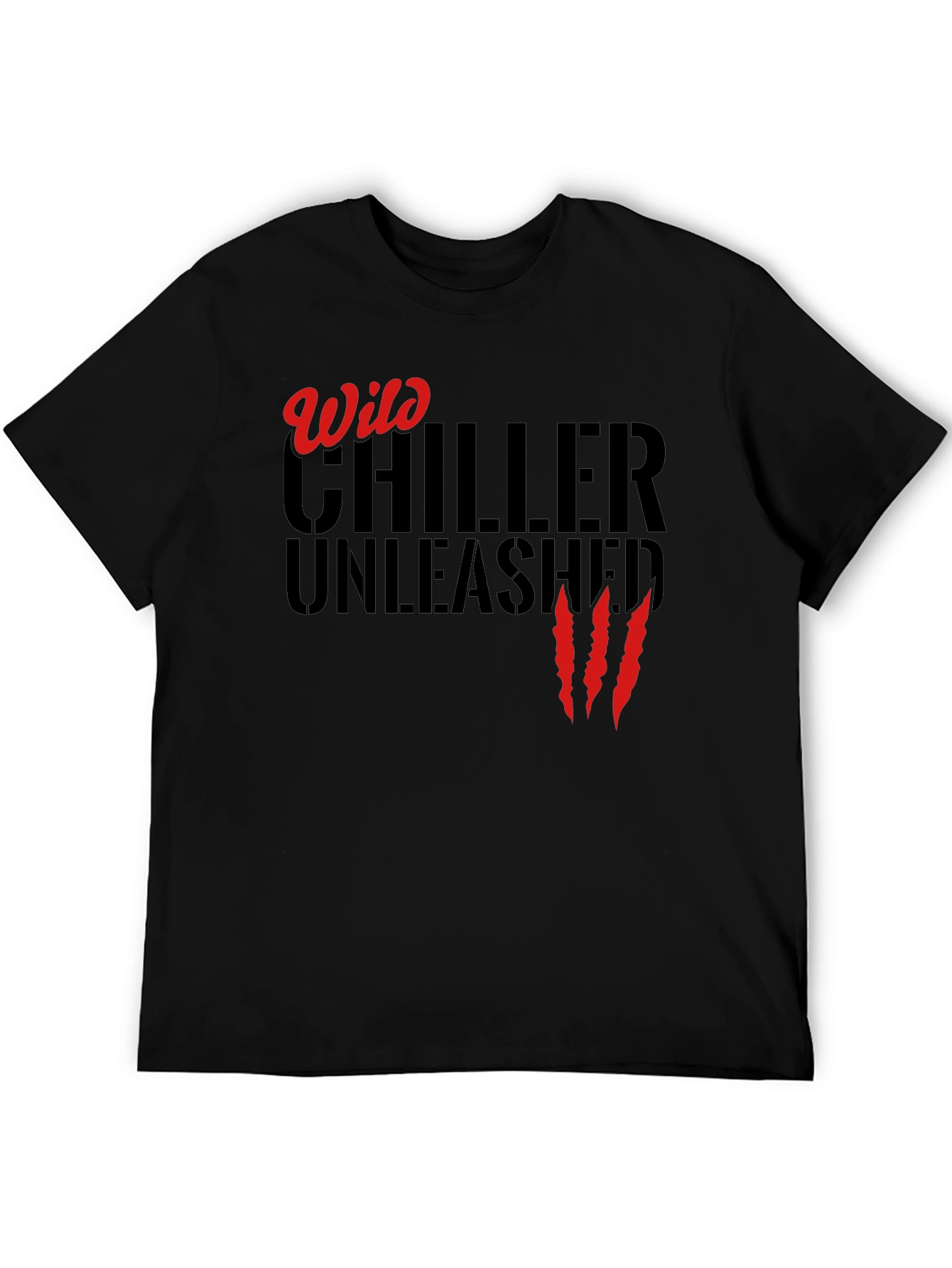 Wild Chiller Unleashed Graphic Tee - Black