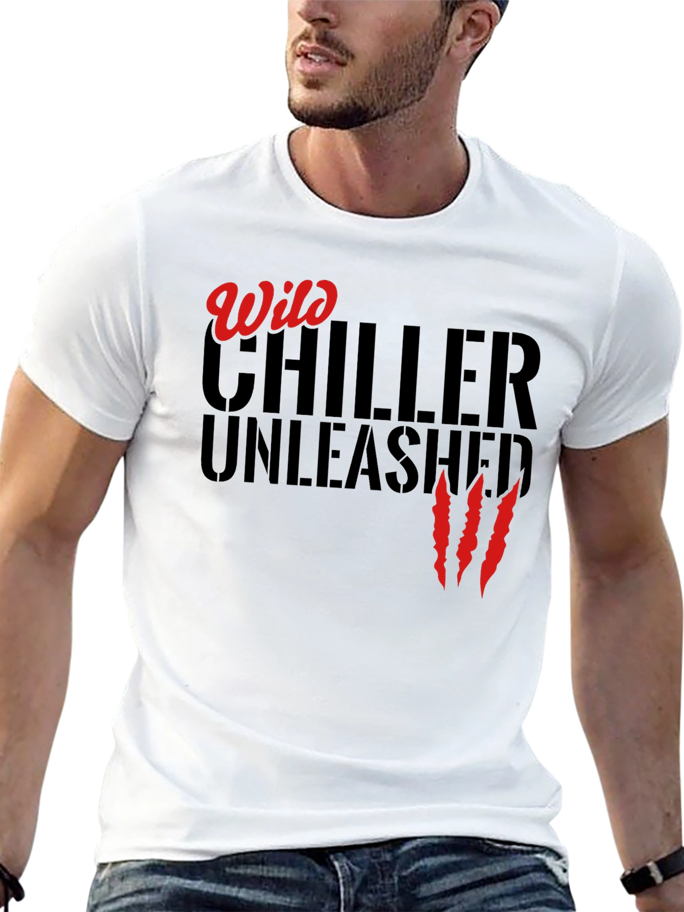 Wild Chiller Unleashed Graphic Tee - Black