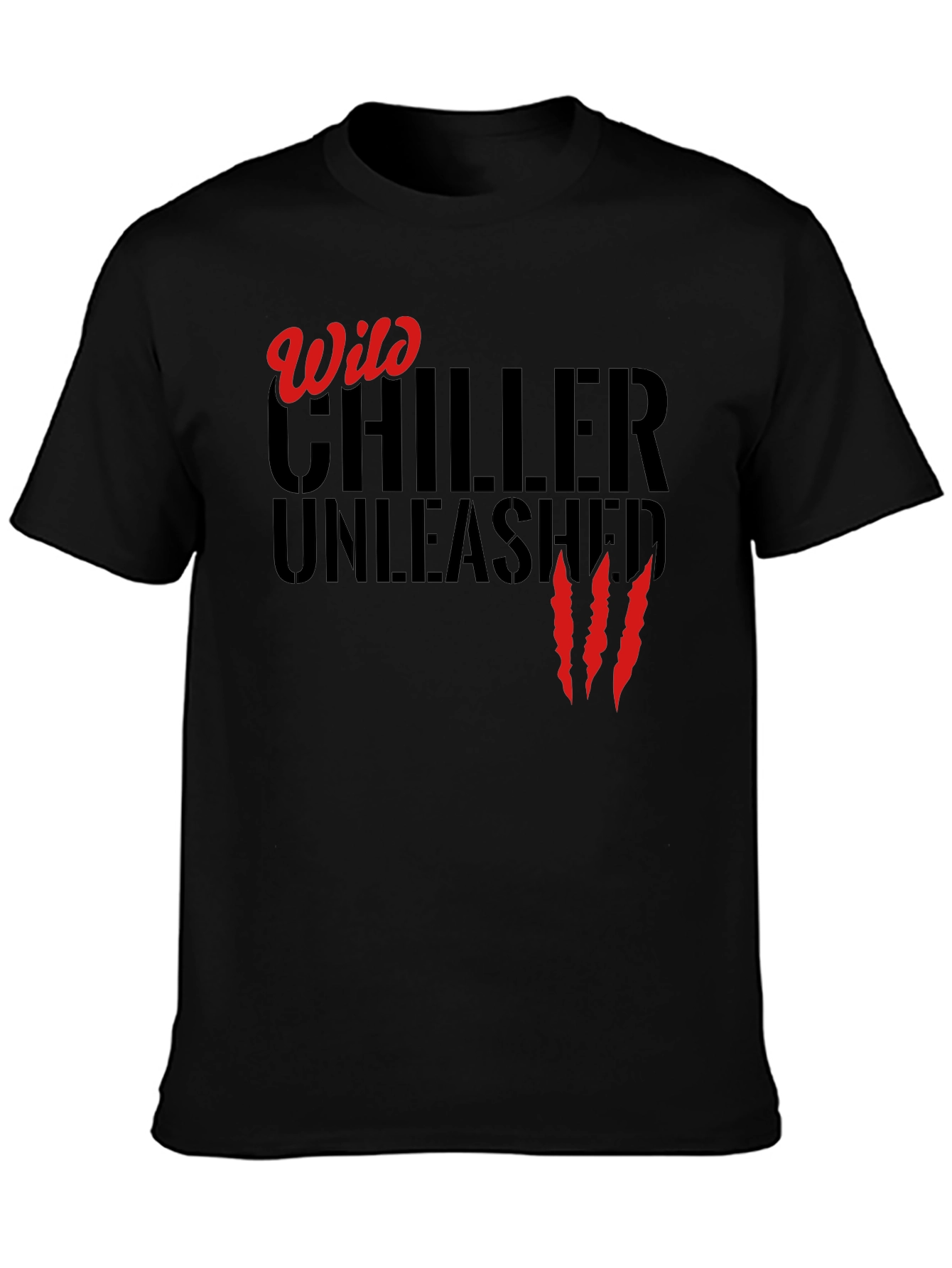 Wild Chiller Unleashed Graphic Tee - Black