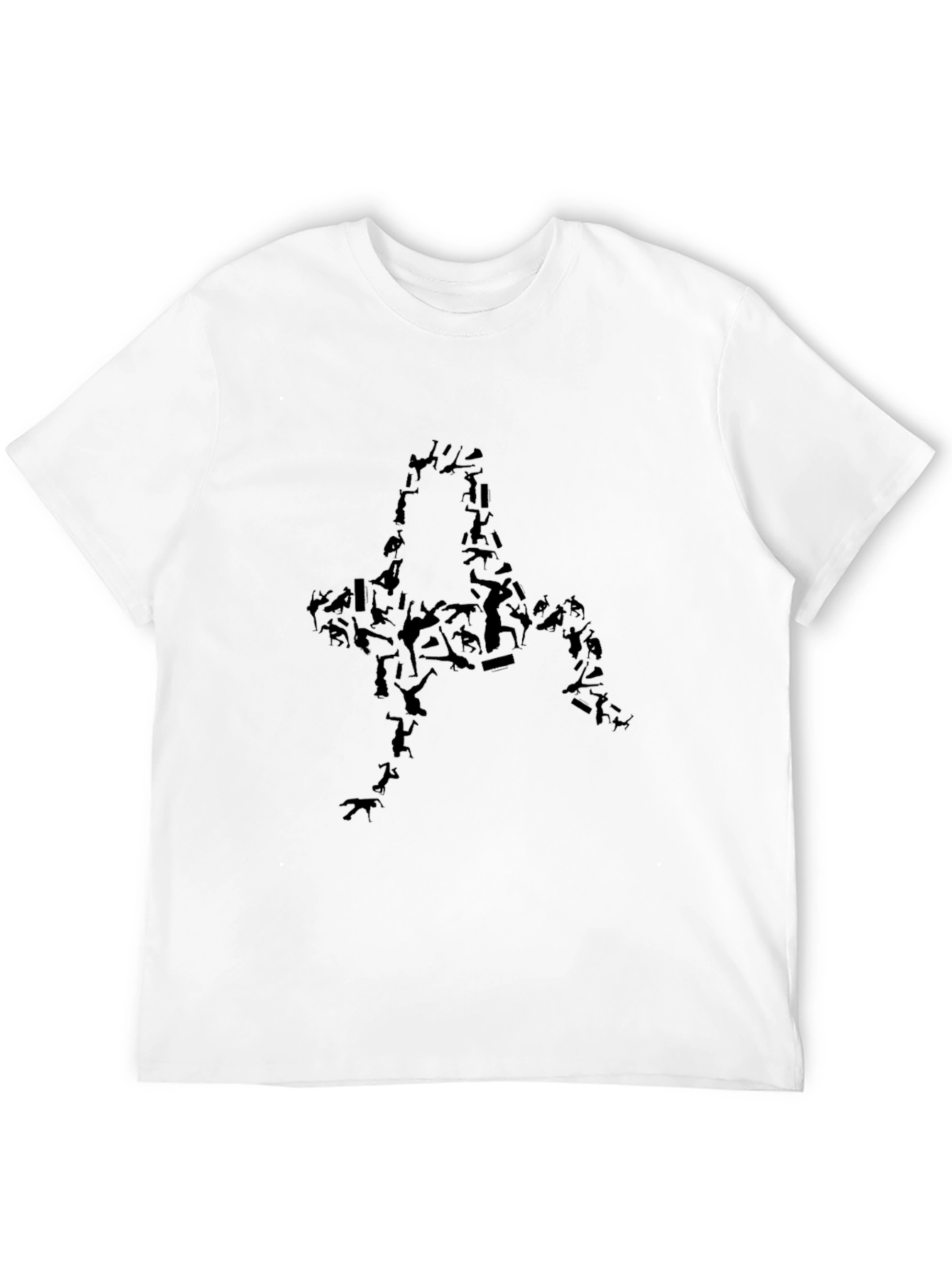 Animal Silhouette Black Graphic Tee