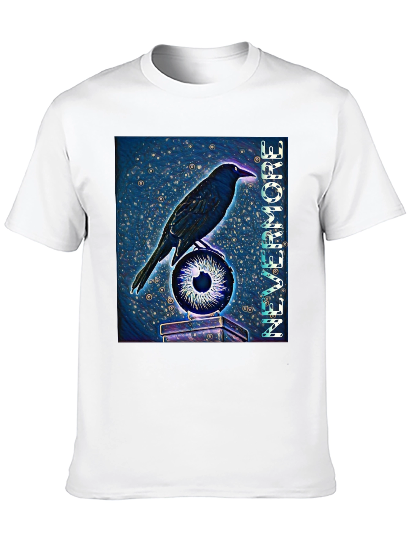 Raven & Eye T-Shirt - Nevermore Gothic Tee