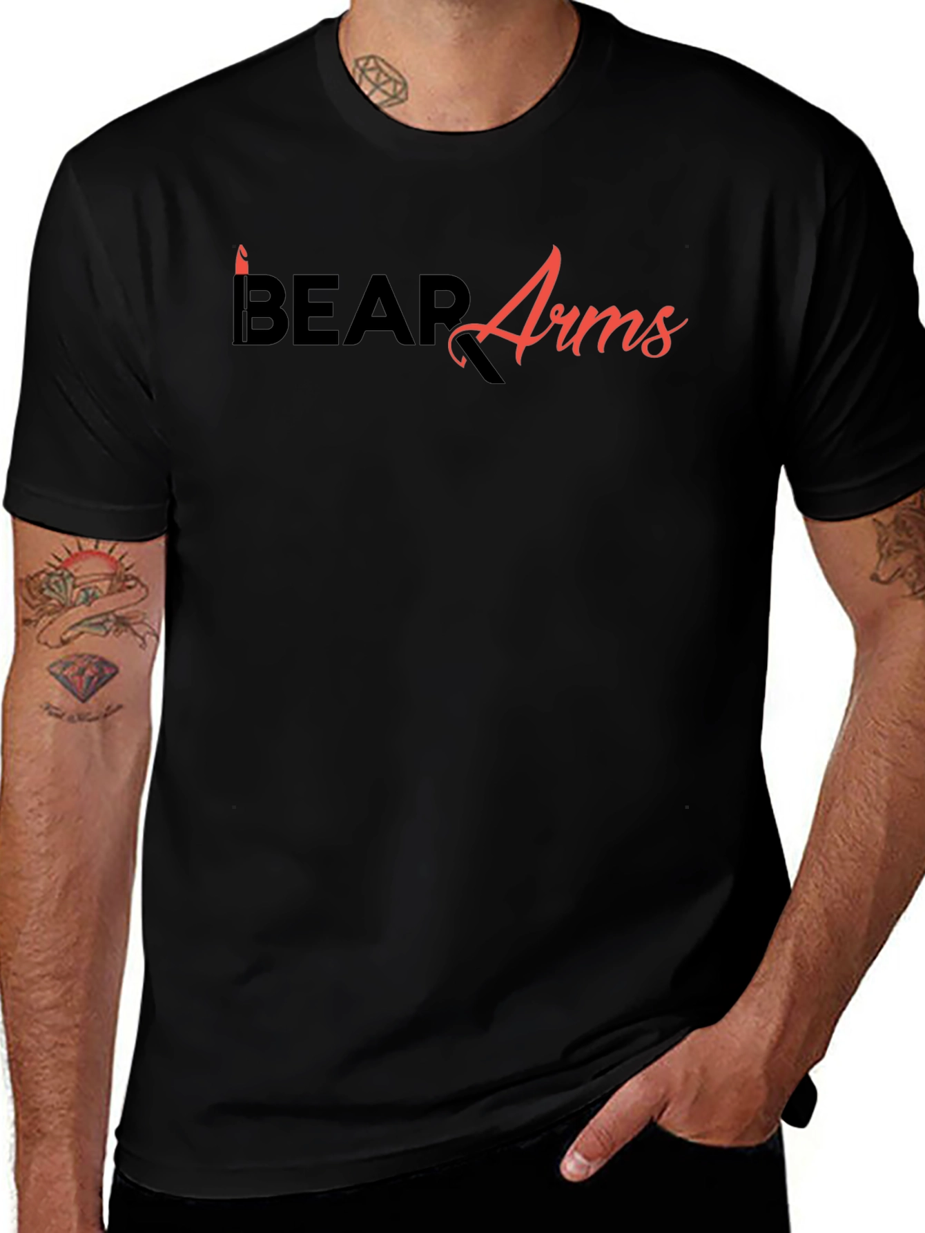 Bear Arms Graphic T-Shirt