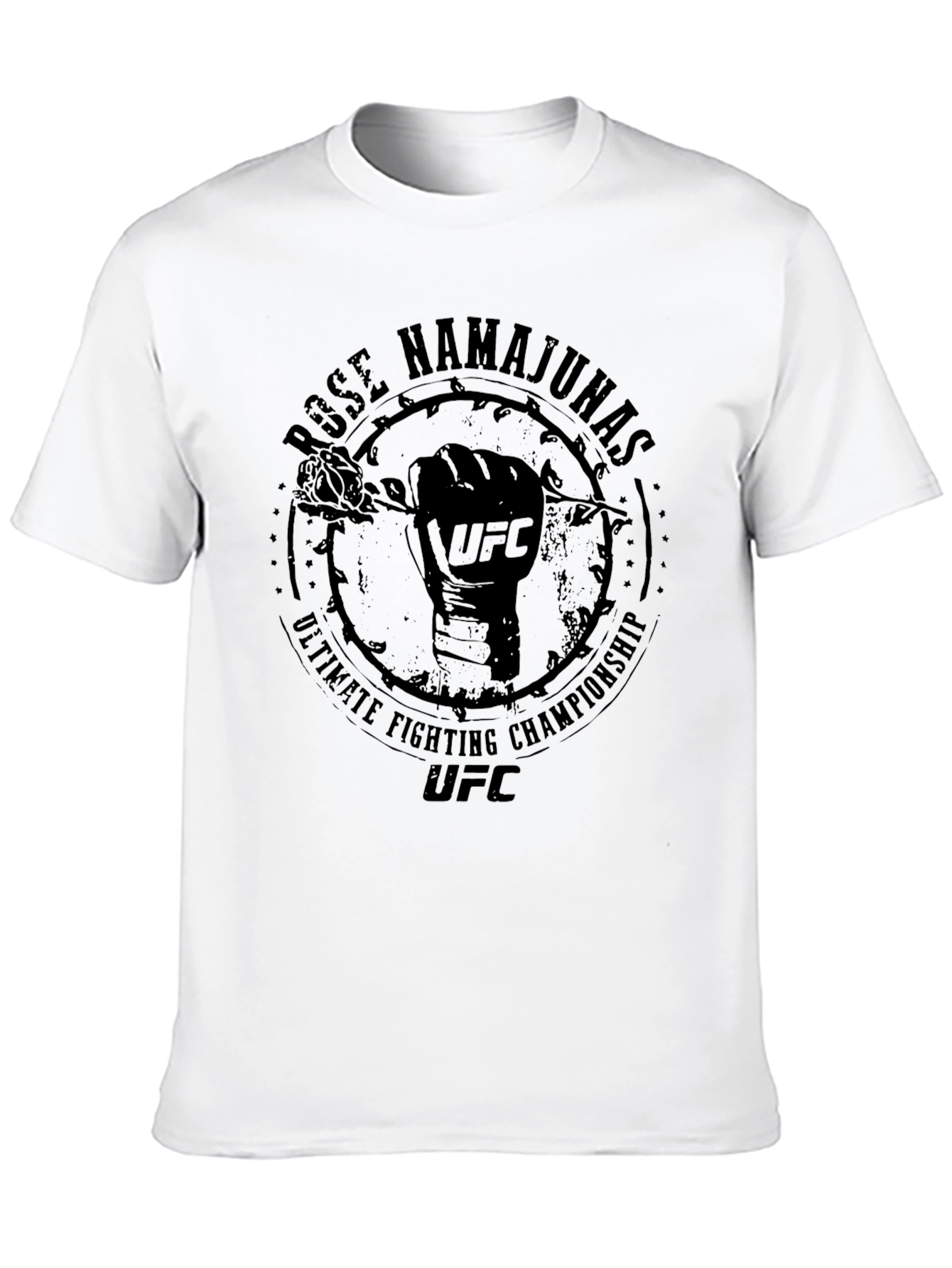 Rose Namajunas UFC Black T-Shirt