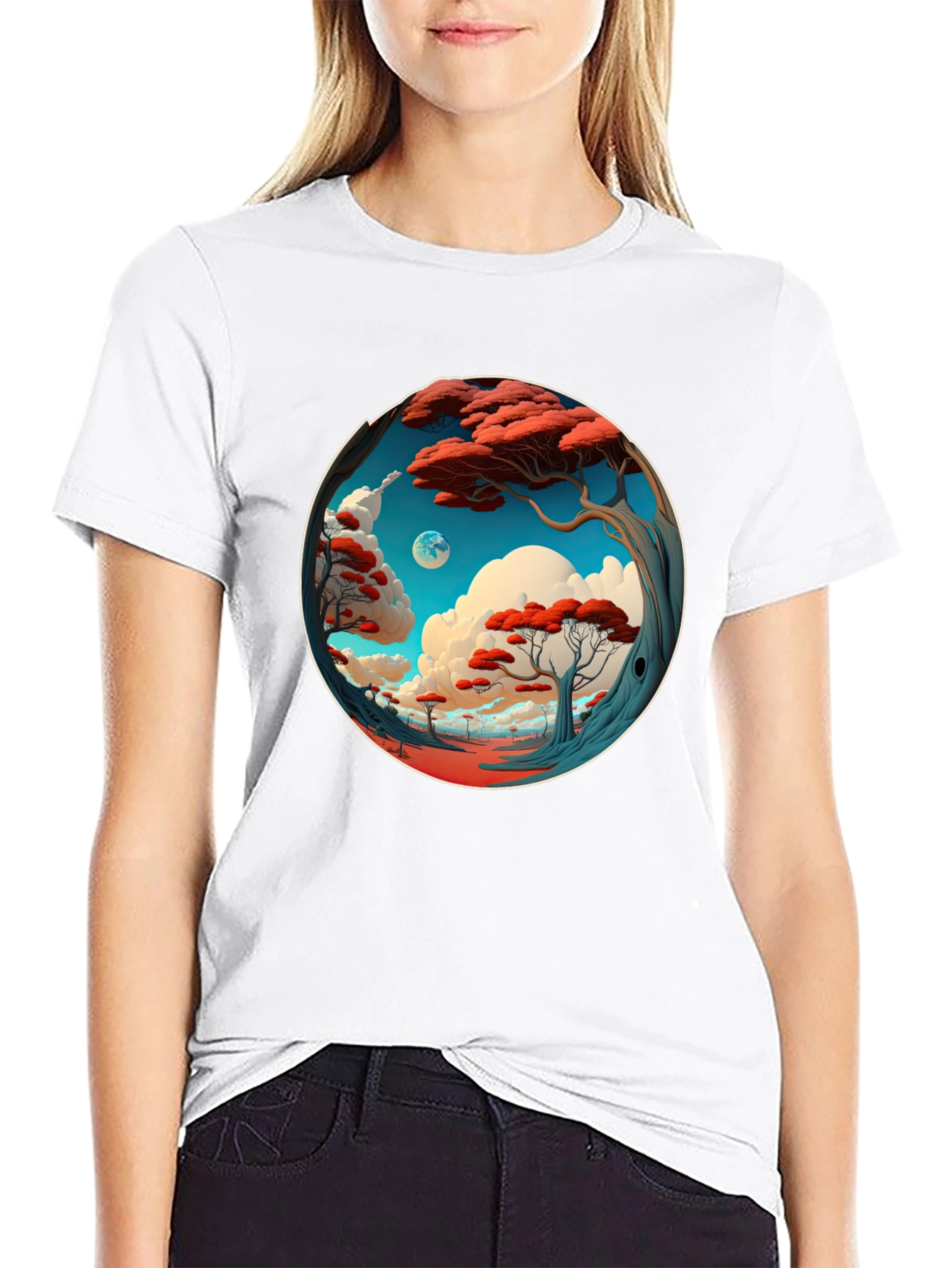 Whimsical Landscape T-Shirt