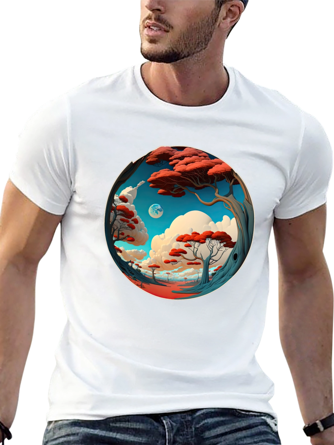 Whimsical Landscape T-Shirt