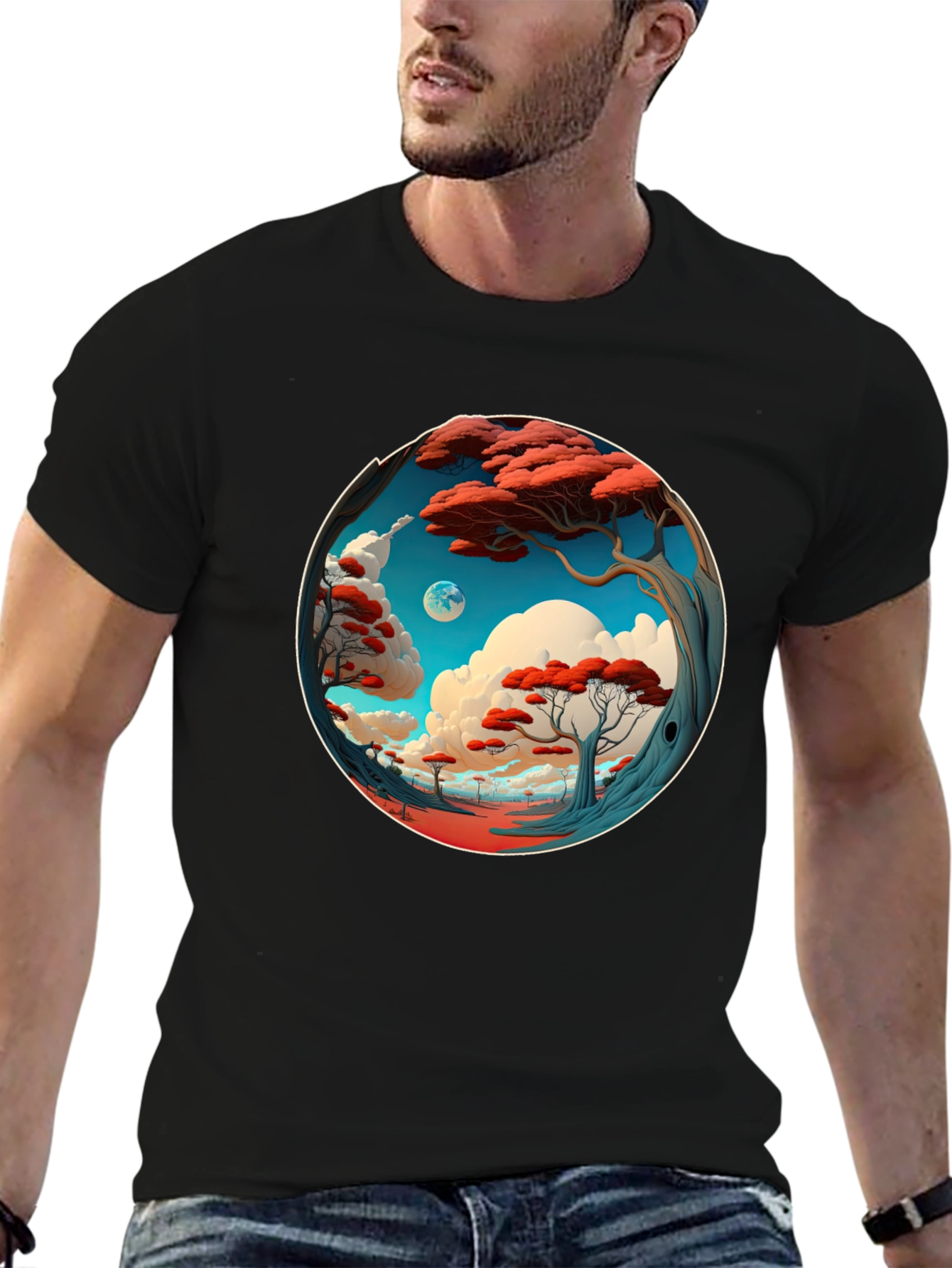 Whimsical Landscape T-Shirt
