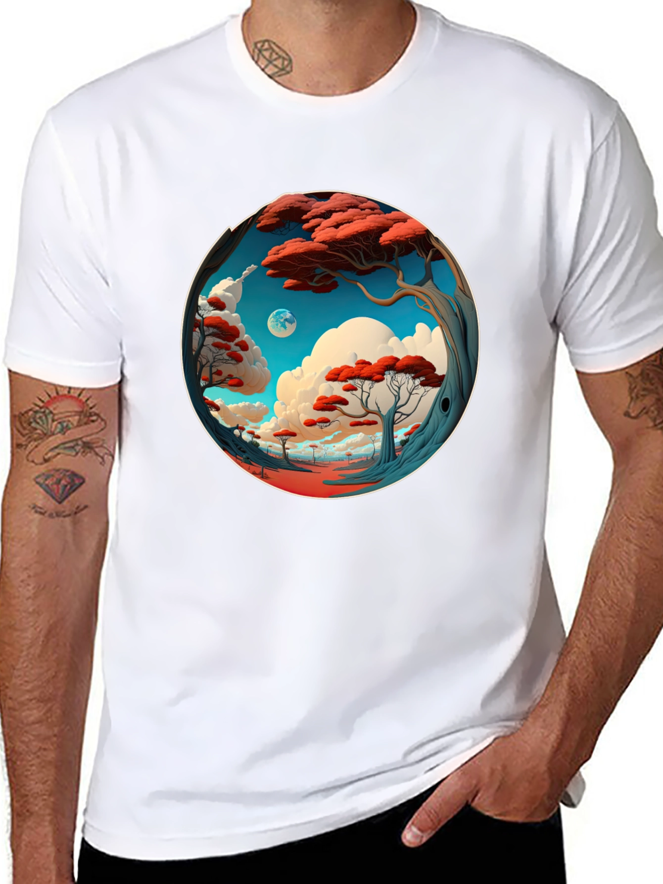 Whimsical Landscape T-Shirt