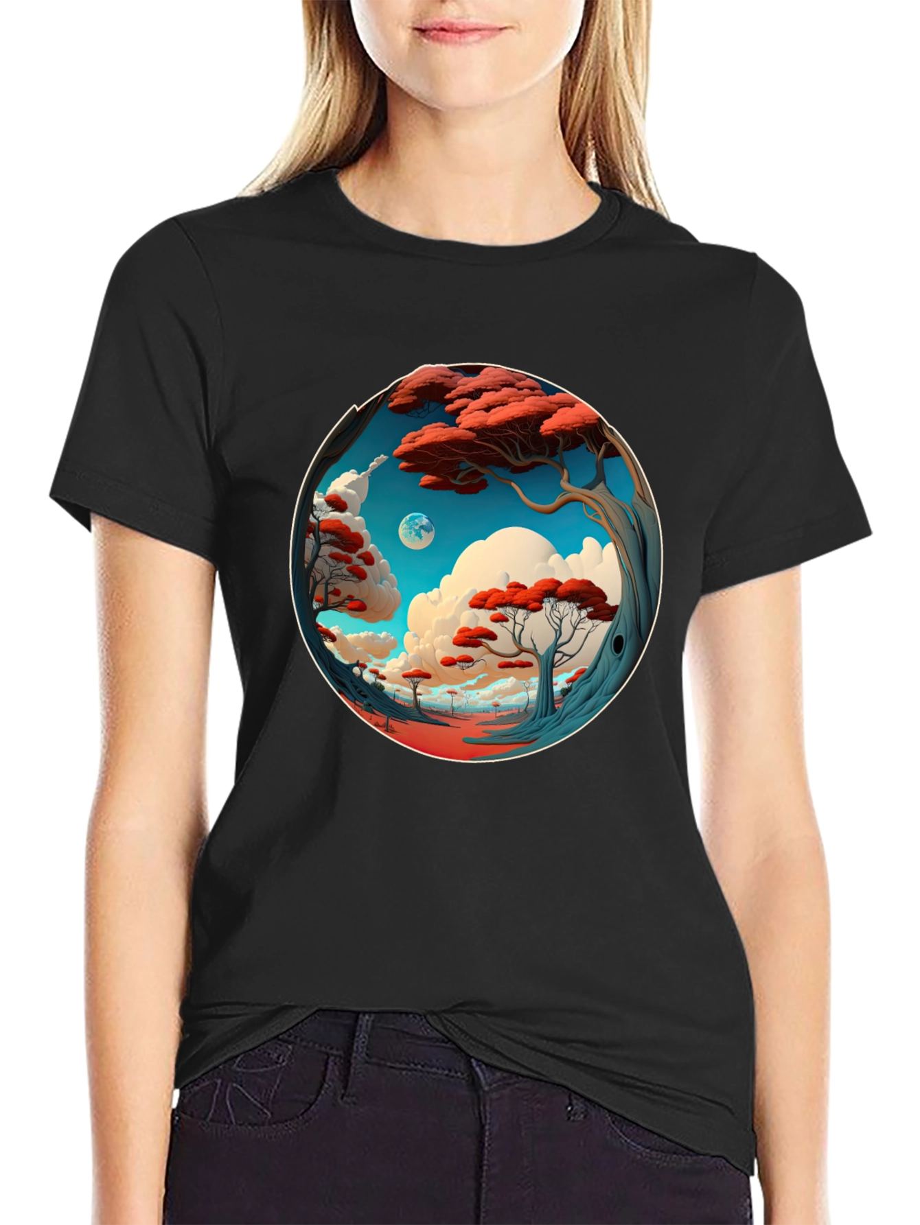 Whimsical Landscape T-Shirt